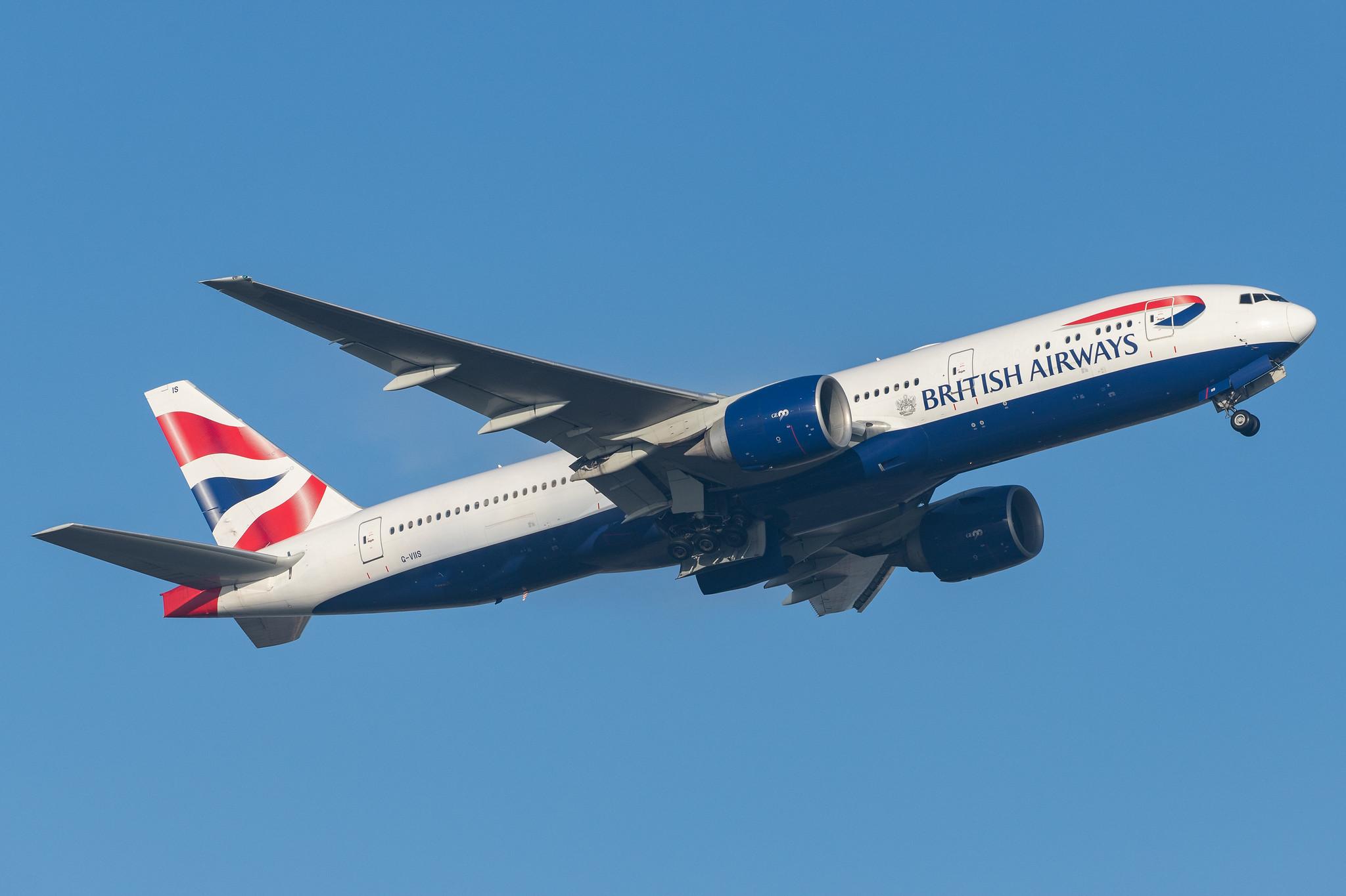 London Heathrow Airport: British Airways (BA / BAW) |  Boeing 777-236(ER) B772 | G-VIIS | MSN 29323