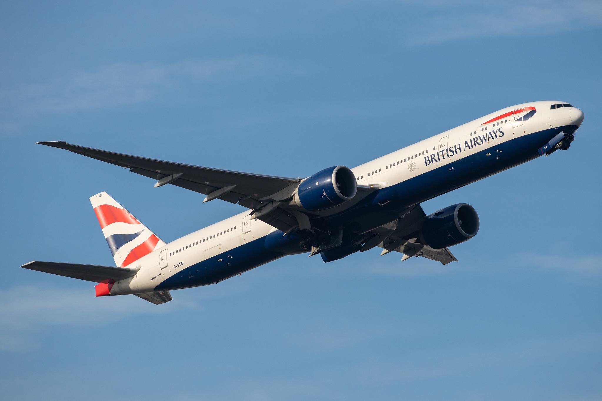 London Heathrow Airport: British Airways (BA / BAW) |  Boeing 777-336(ER) B77W | G-STBI | MSN 43702