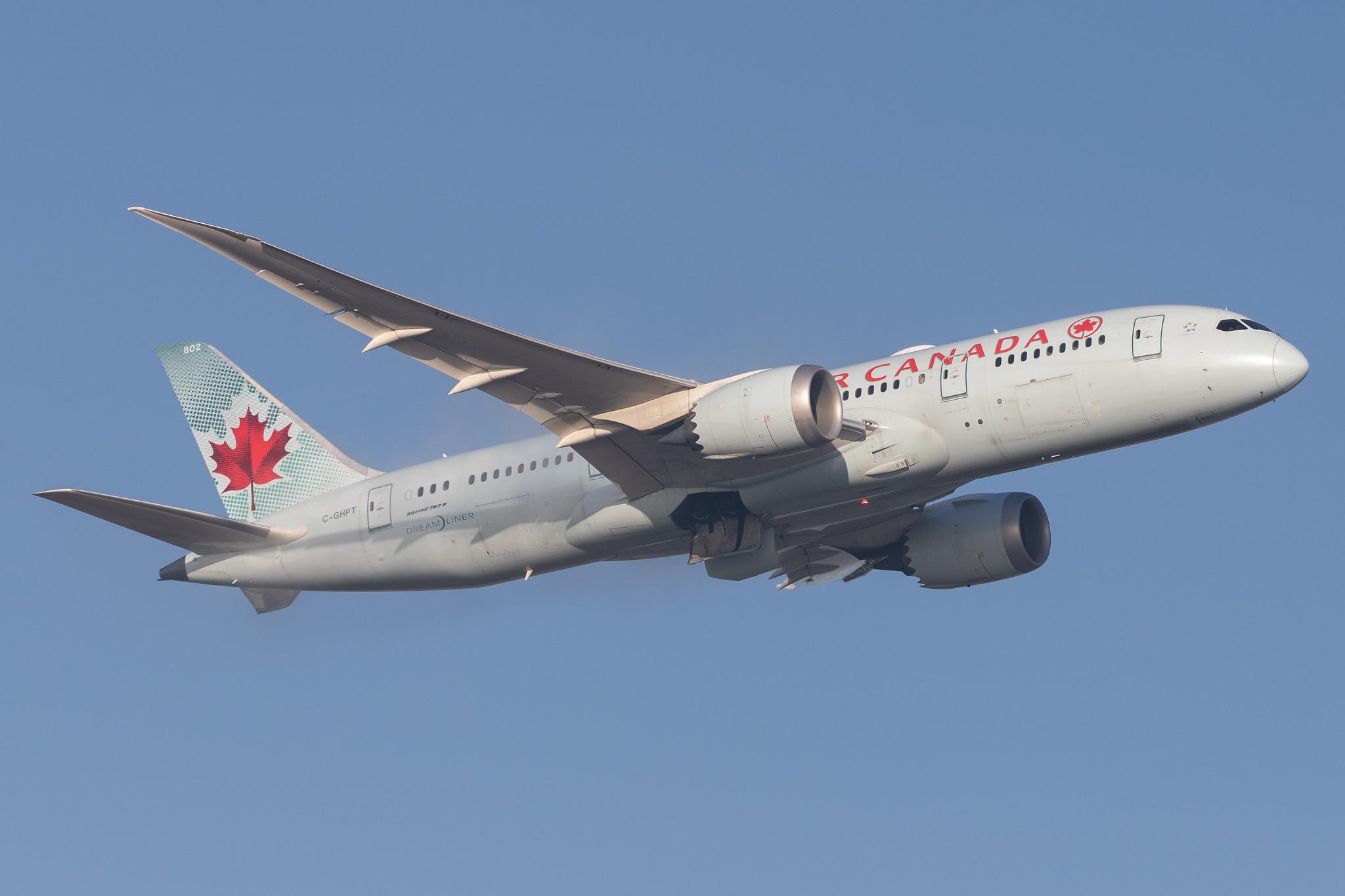 London Heathrow Airport: Air Canada (AC / ACA) |  Boeing 787-8 Dreamliner B788 | C-GHPT | MSN 35258