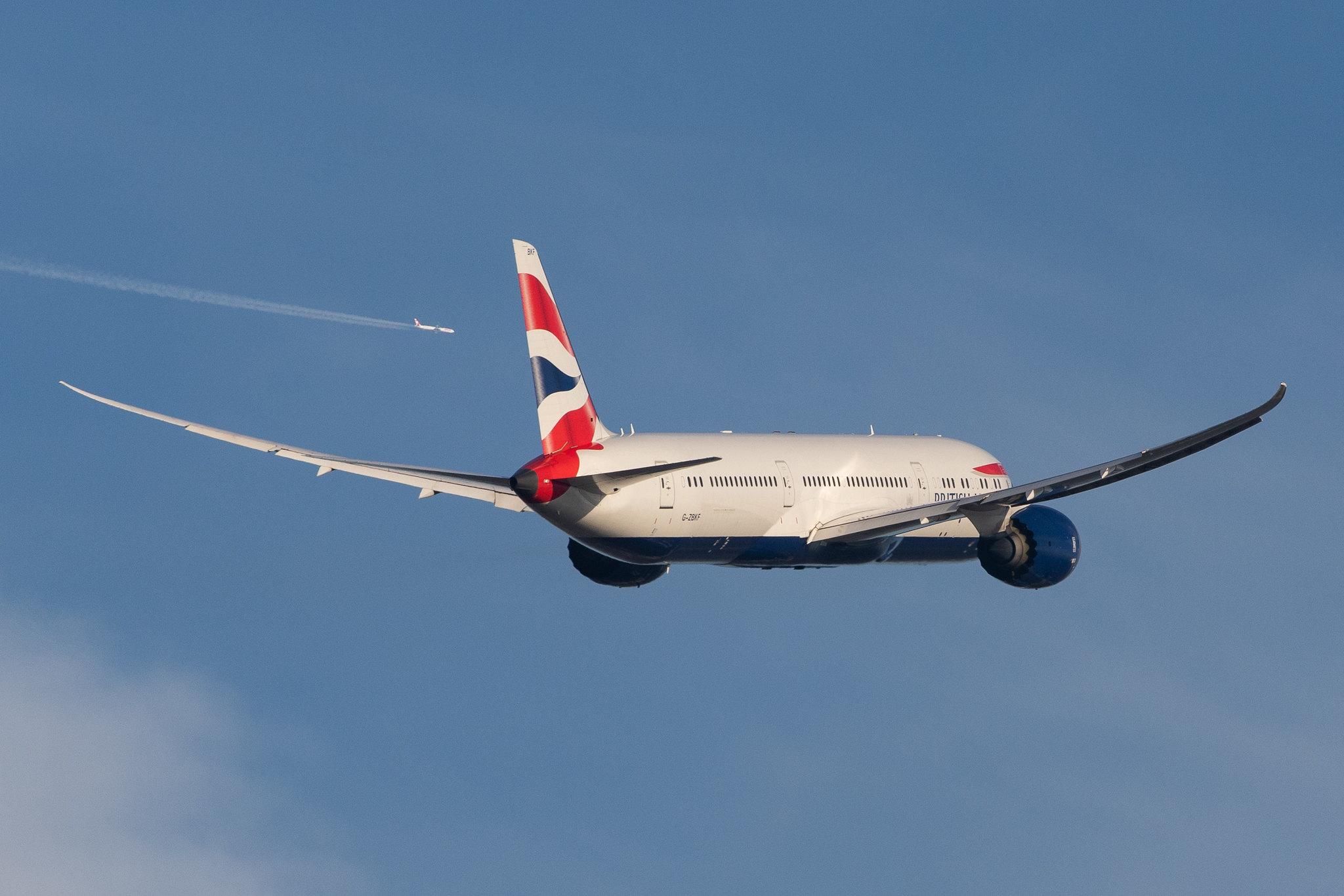 London Heathrow Airport: British Airways (BA / BAW) |  Boeing 787-9 Dreamliner B789 | G-ZBKF | MSN 38622