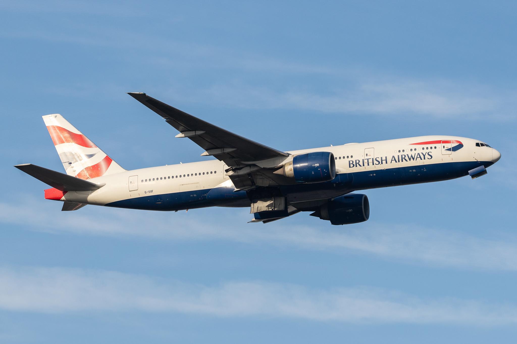 London Heathrow Airport: British Airways (BA / BAW) |  Boeing 777-236(ER) B772 | G-VIIF | MSN 27488