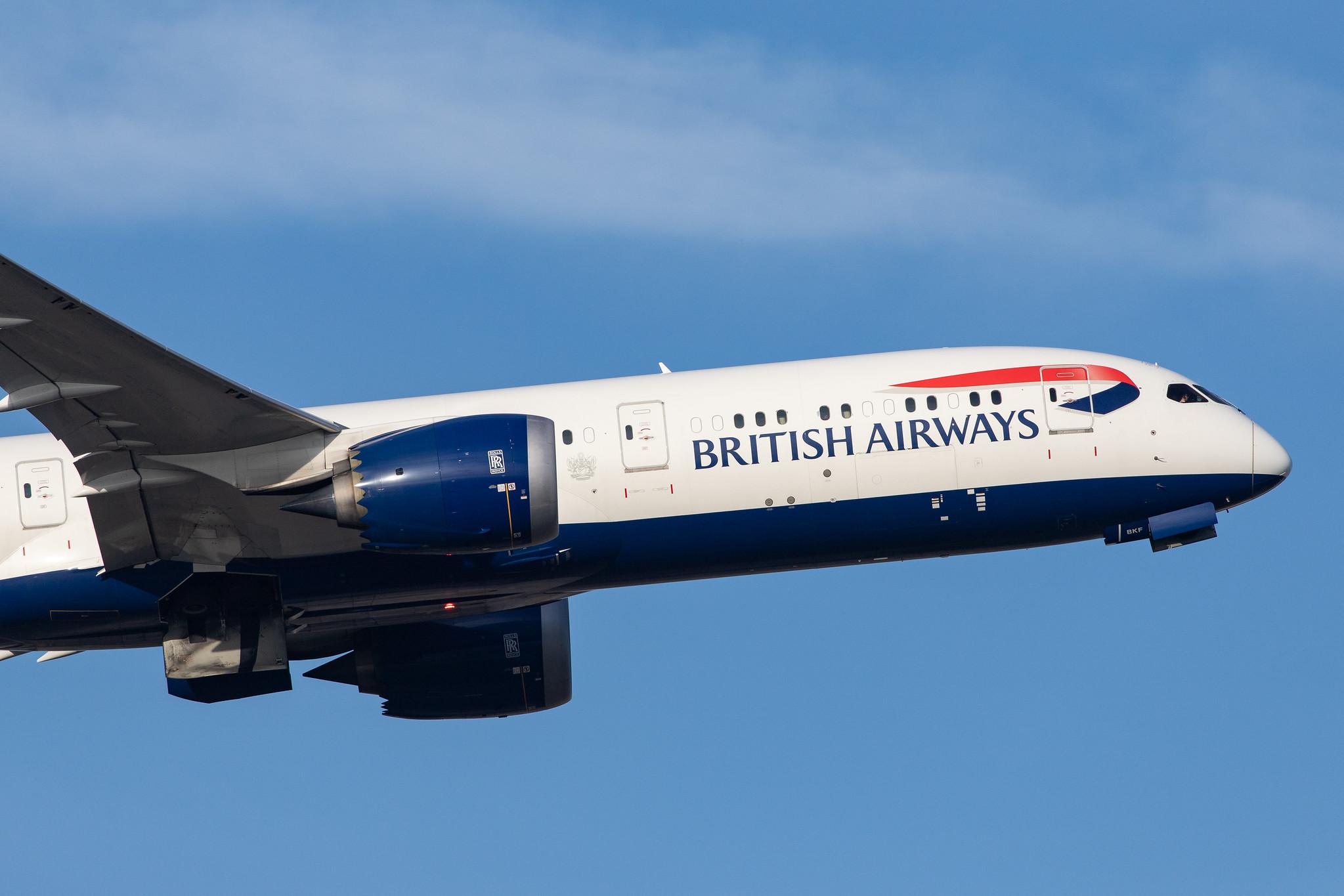 London Heathrow Airport: British Airways (BA / BAW) |  Boeing 787-9 Dreamliner B789 | G-ZBKF | MSN 38622