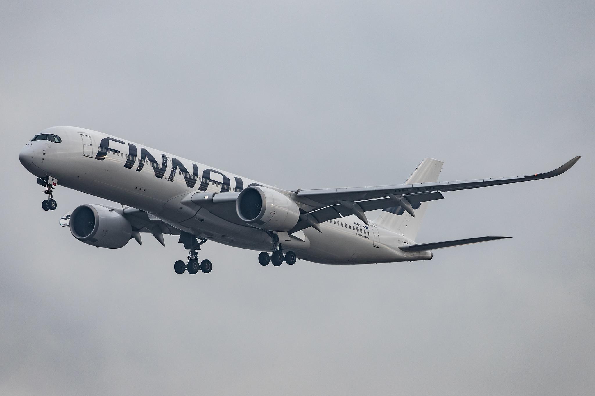 London Heathrow Airport: Finnair (AY / FIN) |  Airbus A350-941 A359 | OH-LWI | MSN 104
