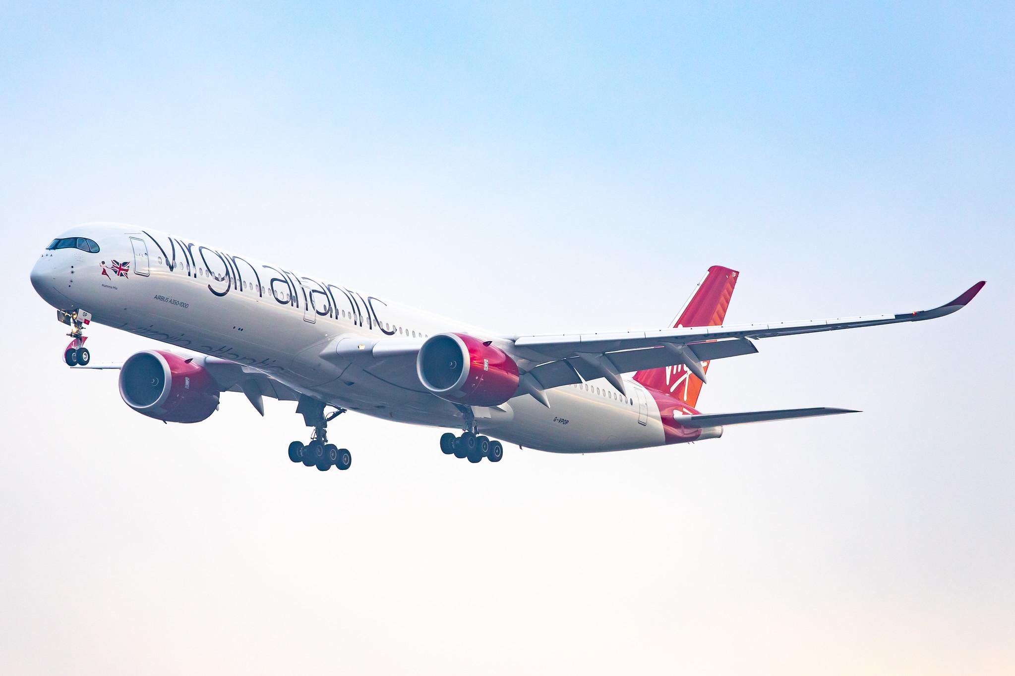 London Heathrow Airport: Virgin Atlantic (VS / VIR) |  Airbus A350-1041 A35K | G-VPOP | MSN 298