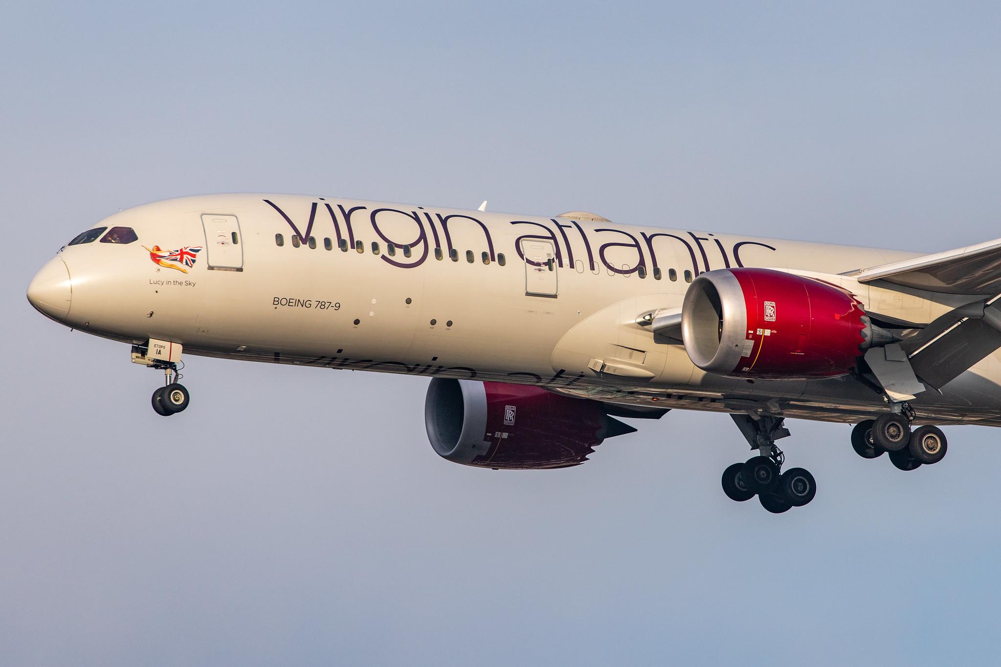 London Heathrow Airport: Virgin Atlantic (VS / VIR) |  Boeing 787-9 Dreamliner B789 | G-VDIA | MSN 37975