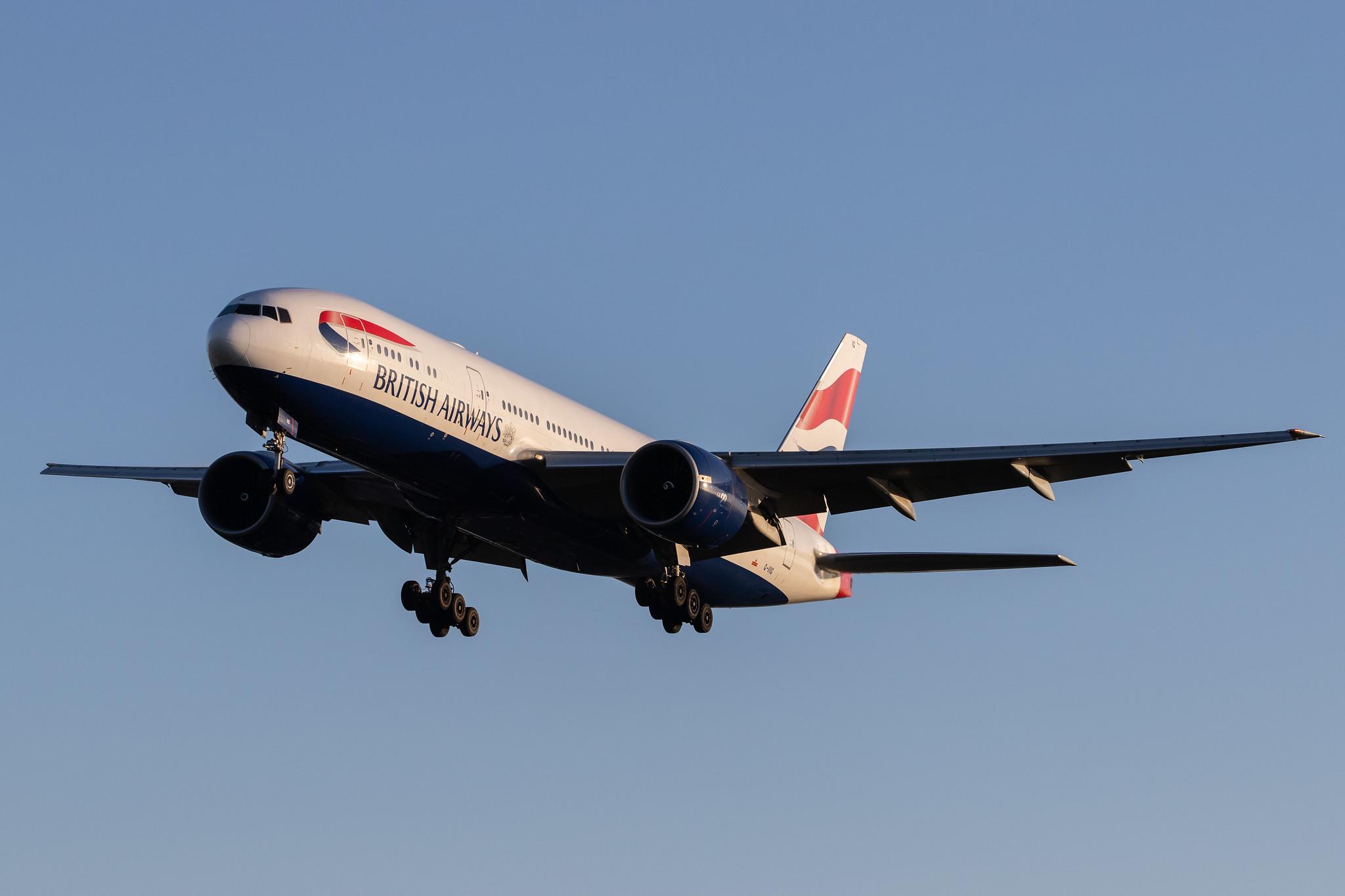 London Heathrow Airport: British Airways (BA / BAW) |  Boeing 777-236(ER) B772 | G-VIIG | MSN 27489