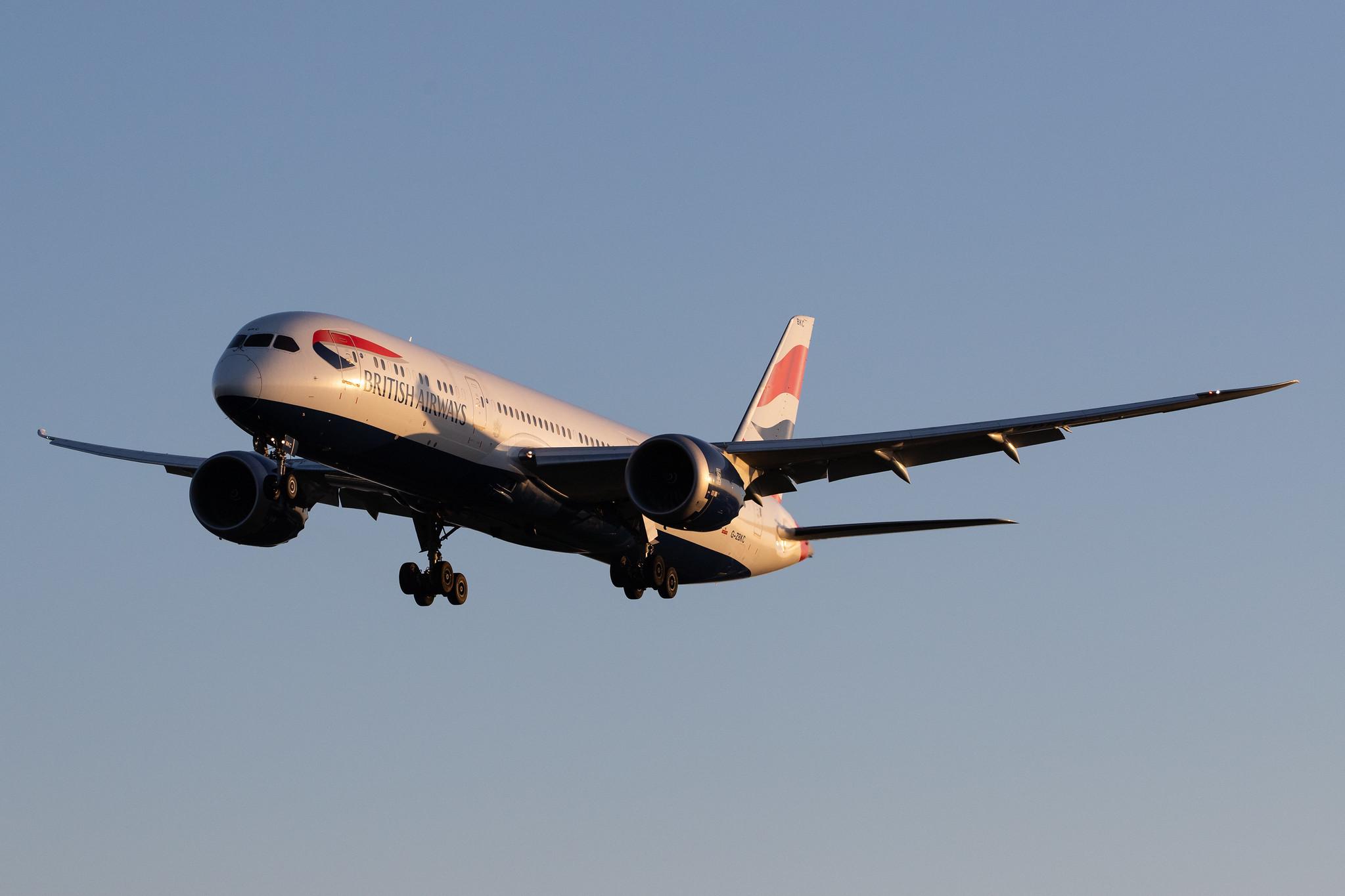 London Heathrow Airport: British Airways (BA / BAW) |  Boeing 787-9 Dreamliner B789 | G-ZBKC | MSN 38621