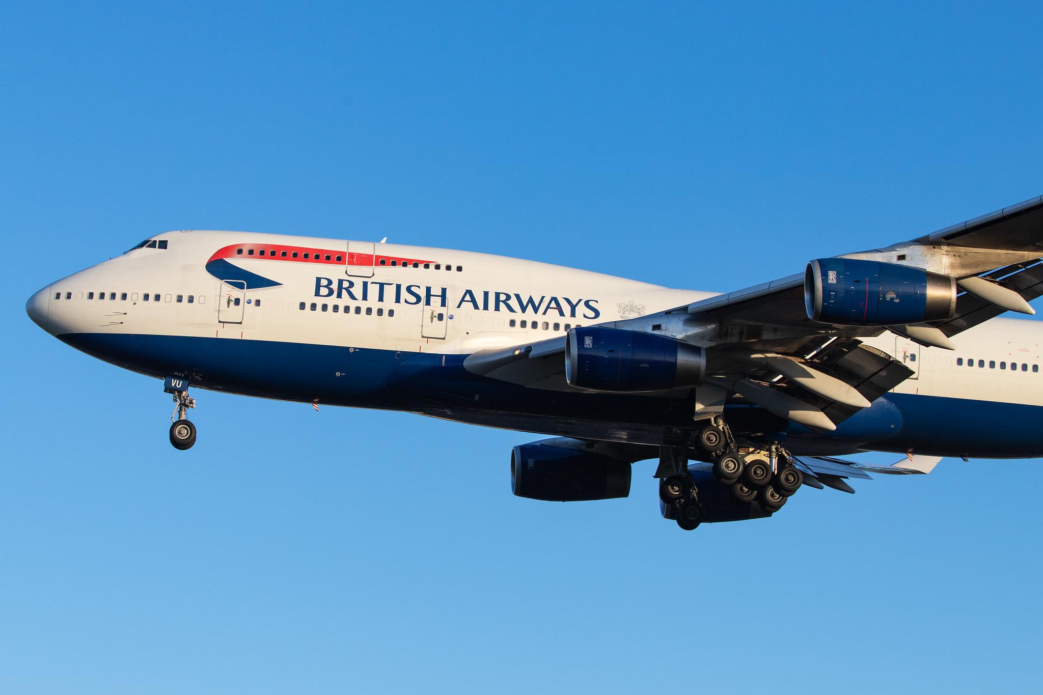 London Heathrow Airport: British Airways (BA / BAW) |  Boeing 747-436 B744 | G-CIVU | MSN 25810