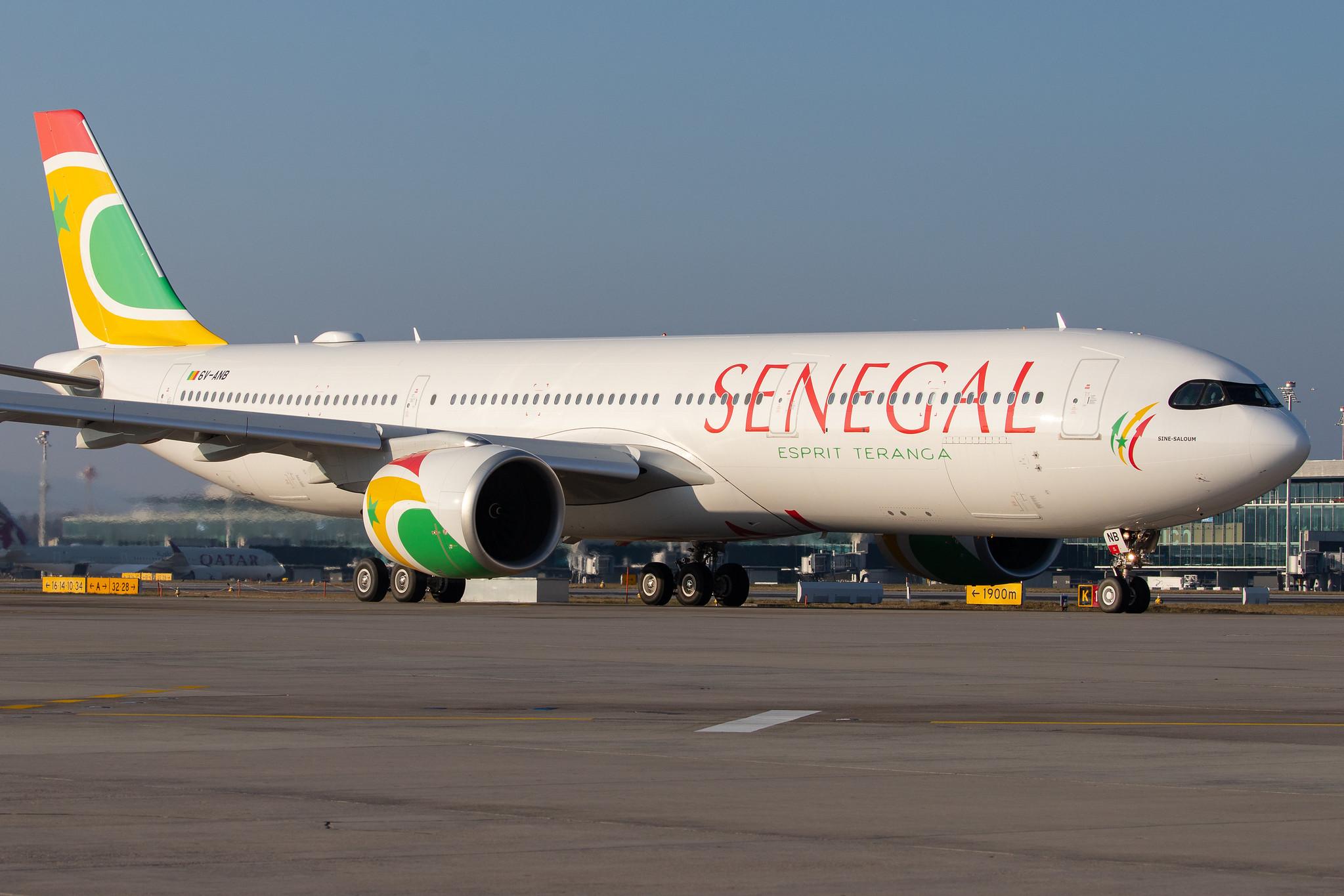 Flughafen Zürich: Air Senegal (HC / SZN) |  Airbus A330-941 A339 | 6V-ANB | MSN 1923