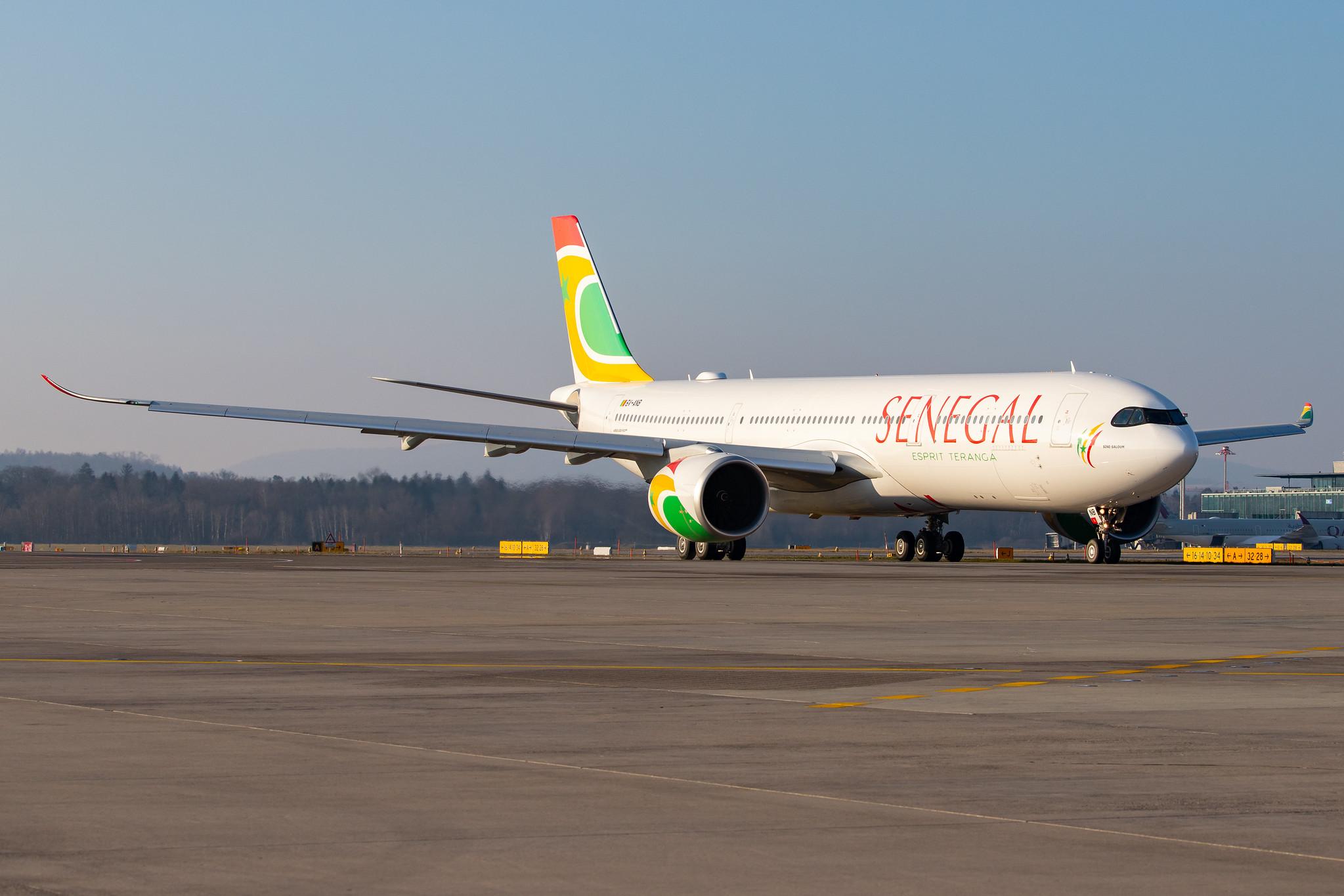 Flughafen Zürich: Air Senegal (HC / SZN) |  Airbus A330-941 A339 | 6V-ANB | MSN 1923