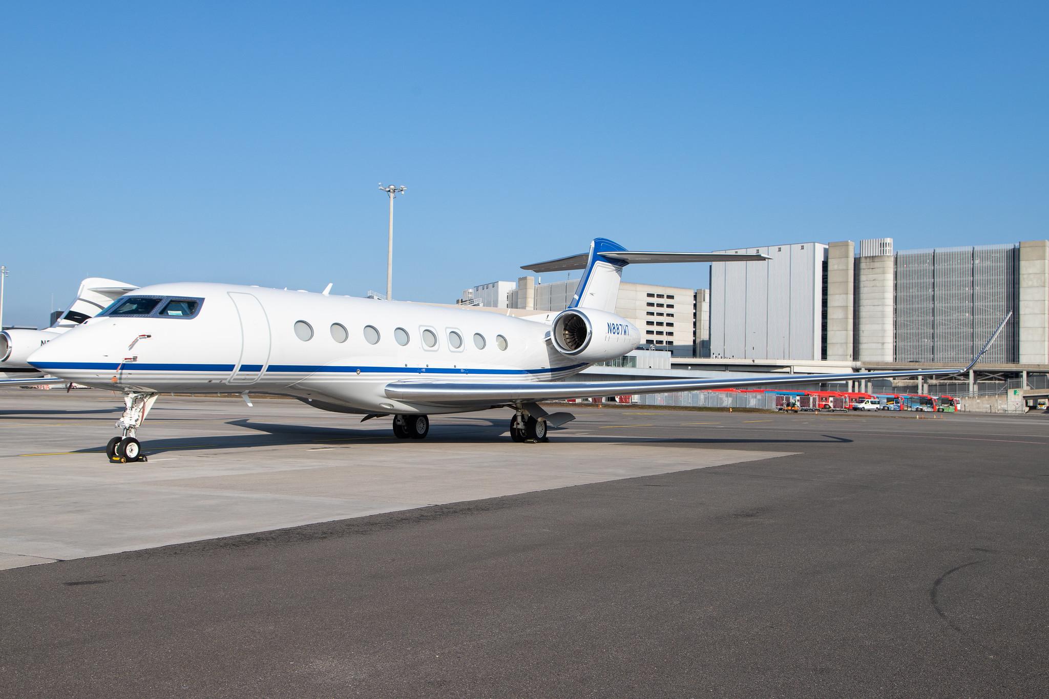 Flughafen Zürich: Private owner |  Gulfstream G650 GLF6 | N887WT | MSN 6124