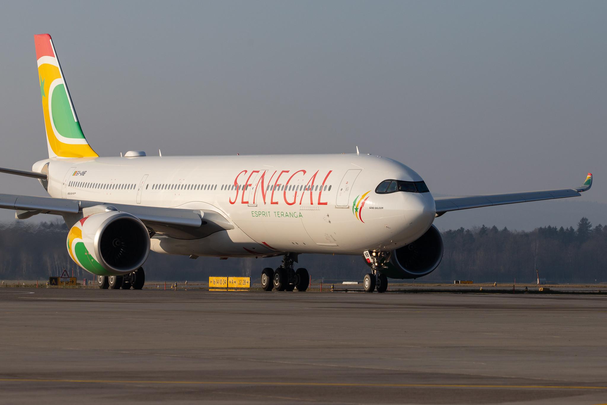 Flughafen Zürich: Air Senegal (HC / SZN) |  Airbus A330-941 A339 | 6V-ANB | MSN 1923