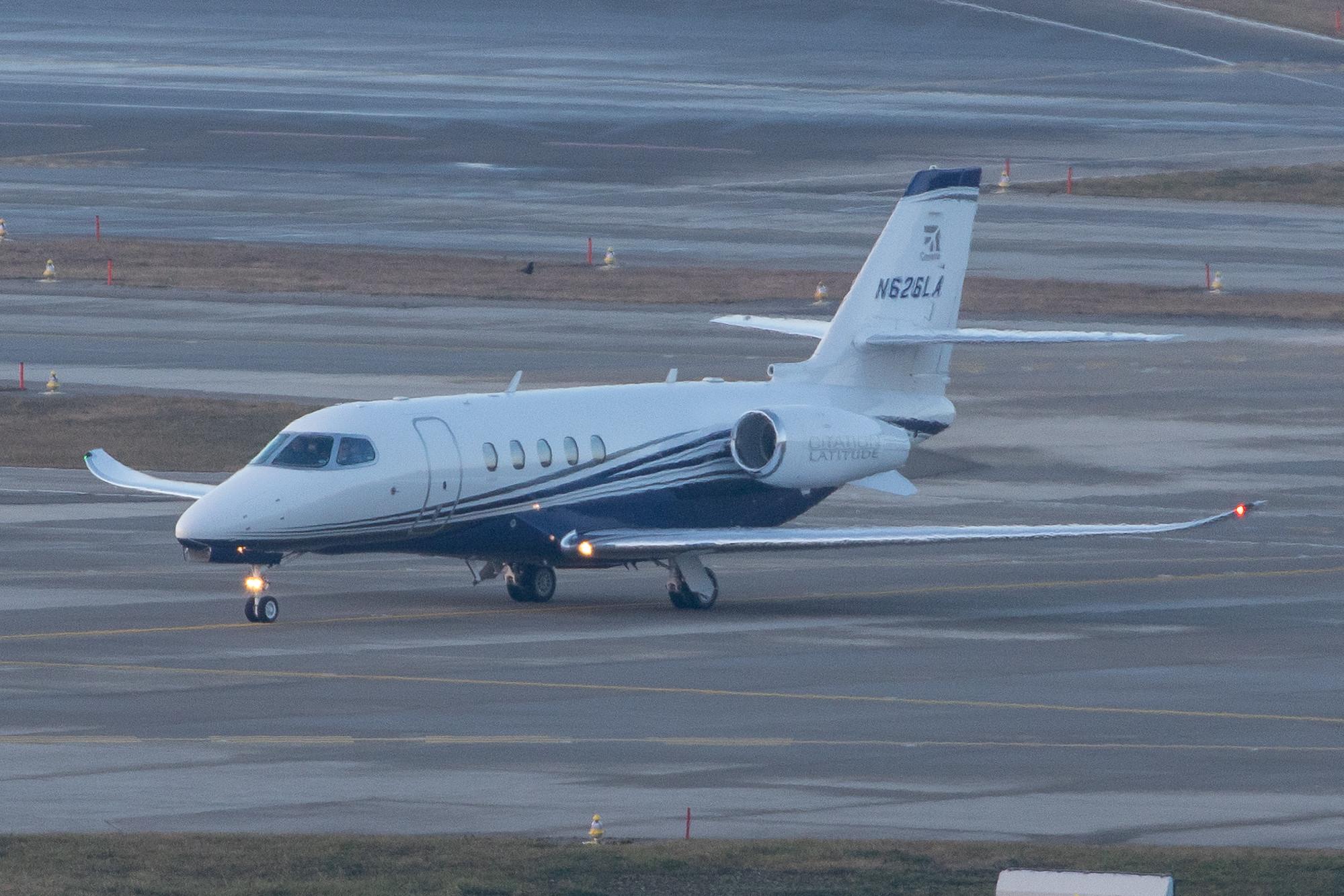 Flughafen Zürich: Private owner |  Cessna 680A Citation Latitude C68A | N626LA | MSN 680A-0026