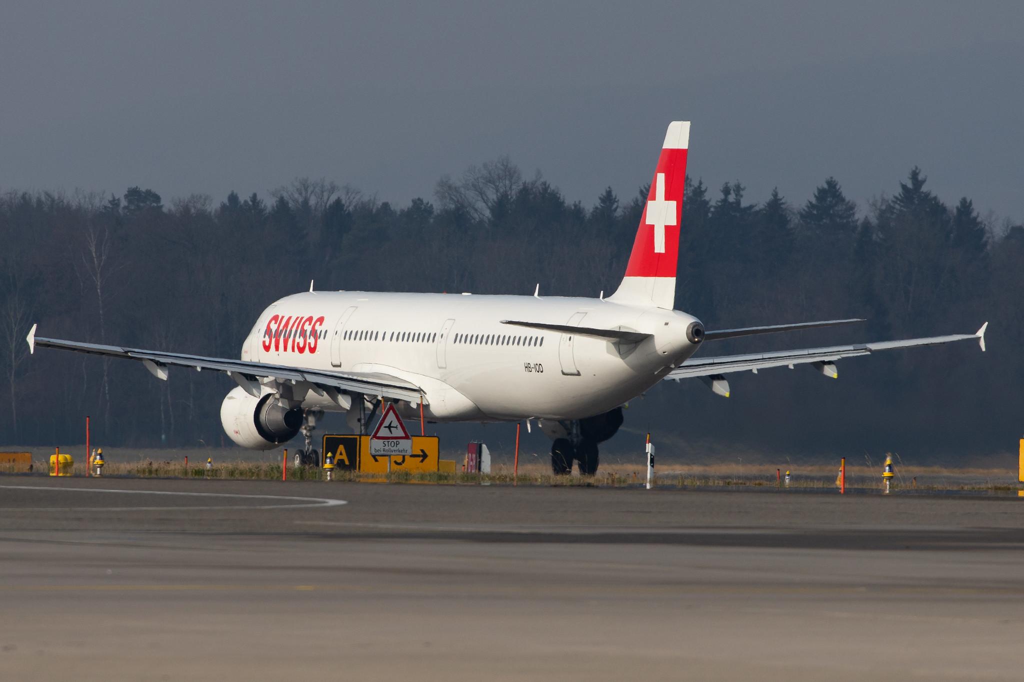 Flughafen Zürich: Swiss (LX / SWR) |  Airbus A321-111 A321 | HB-IOD | MSN 0522