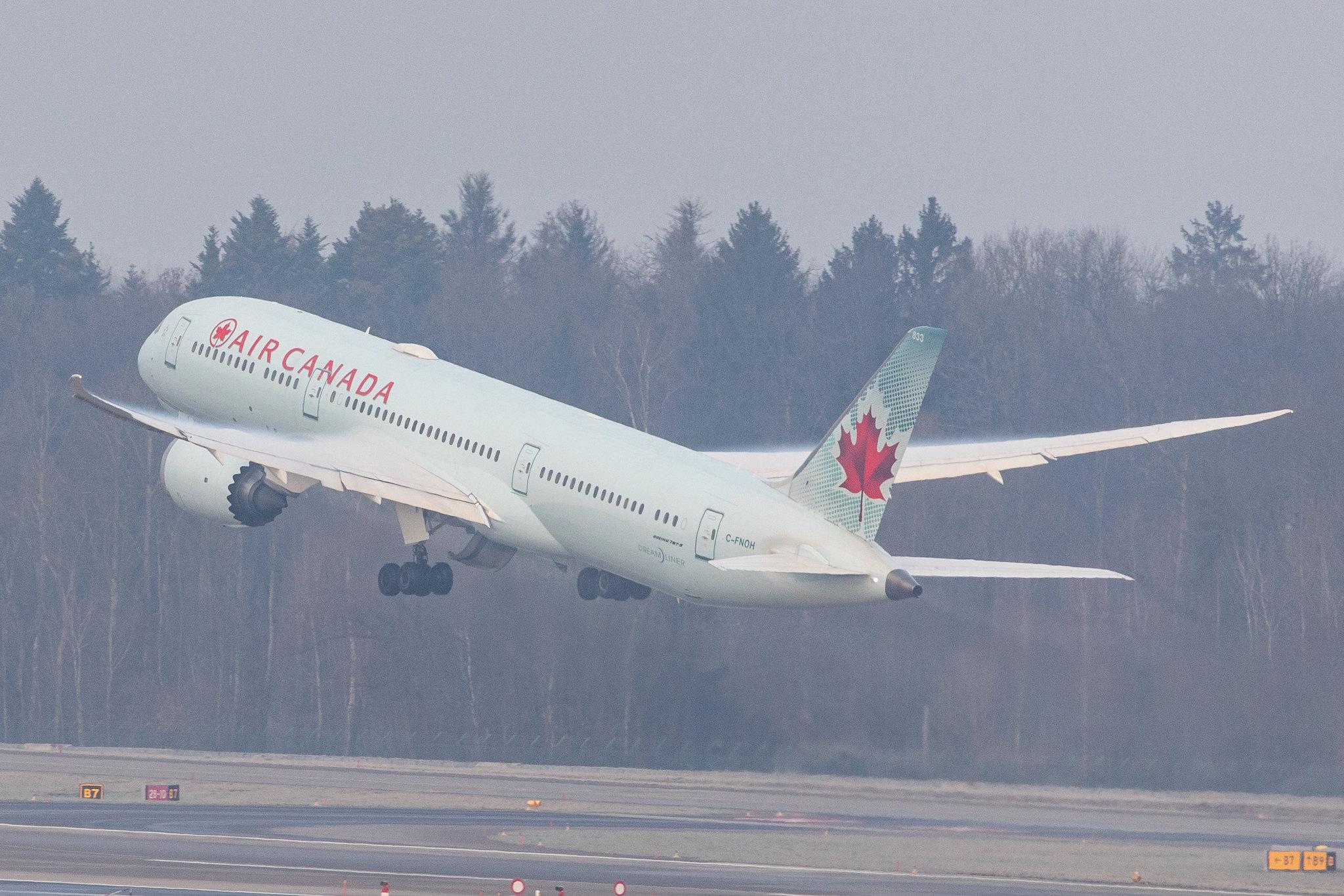 Flughafen Zürich: Air Canada (AC / ACA) |  Boeing 787-9 Dreamliner B789 | C-FNOH | MSN 35267