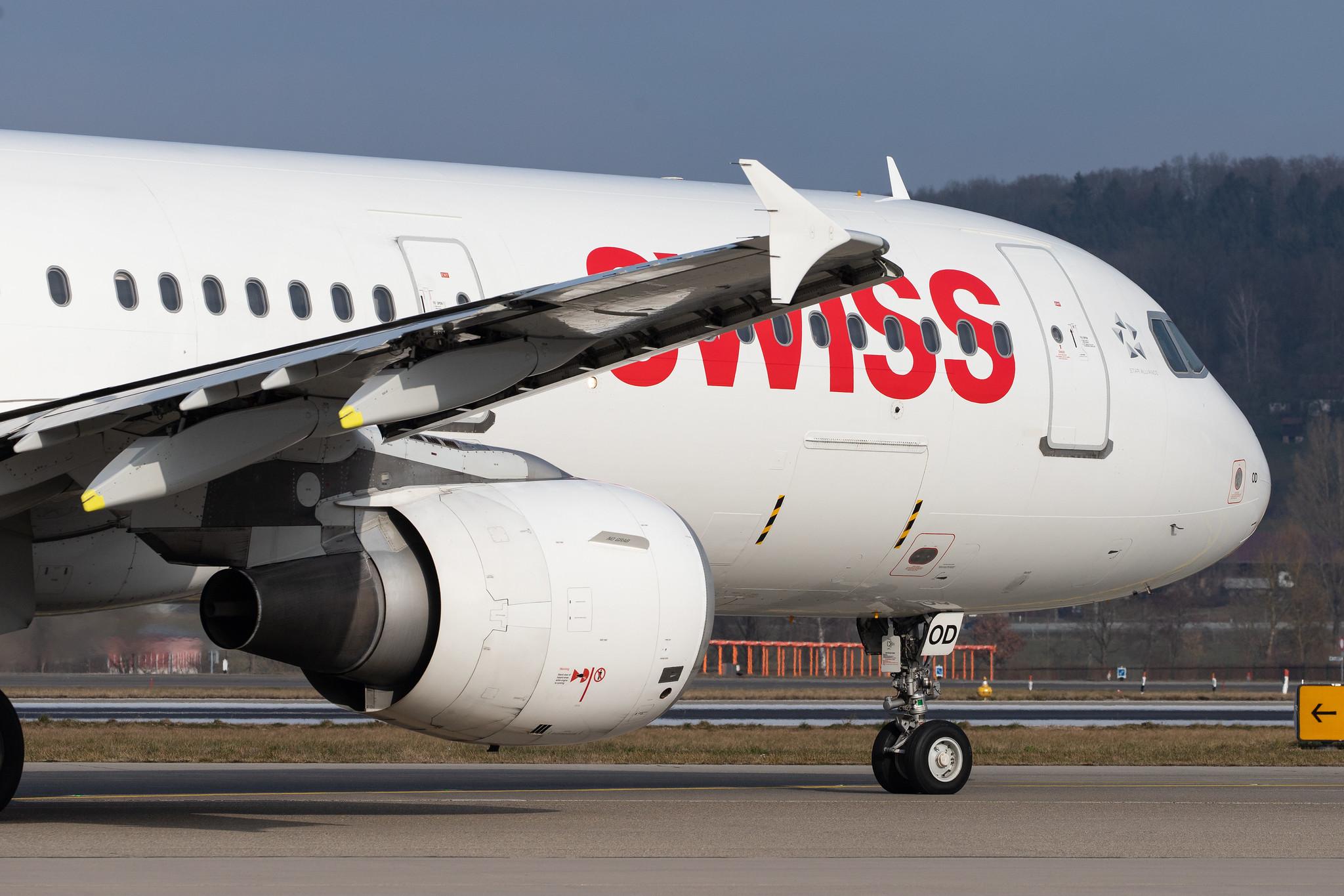 Flughafen Zürich: Swiss (LX / SWR) |  Airbus A321-111 A321 | HB-IOD | MSN 0522
