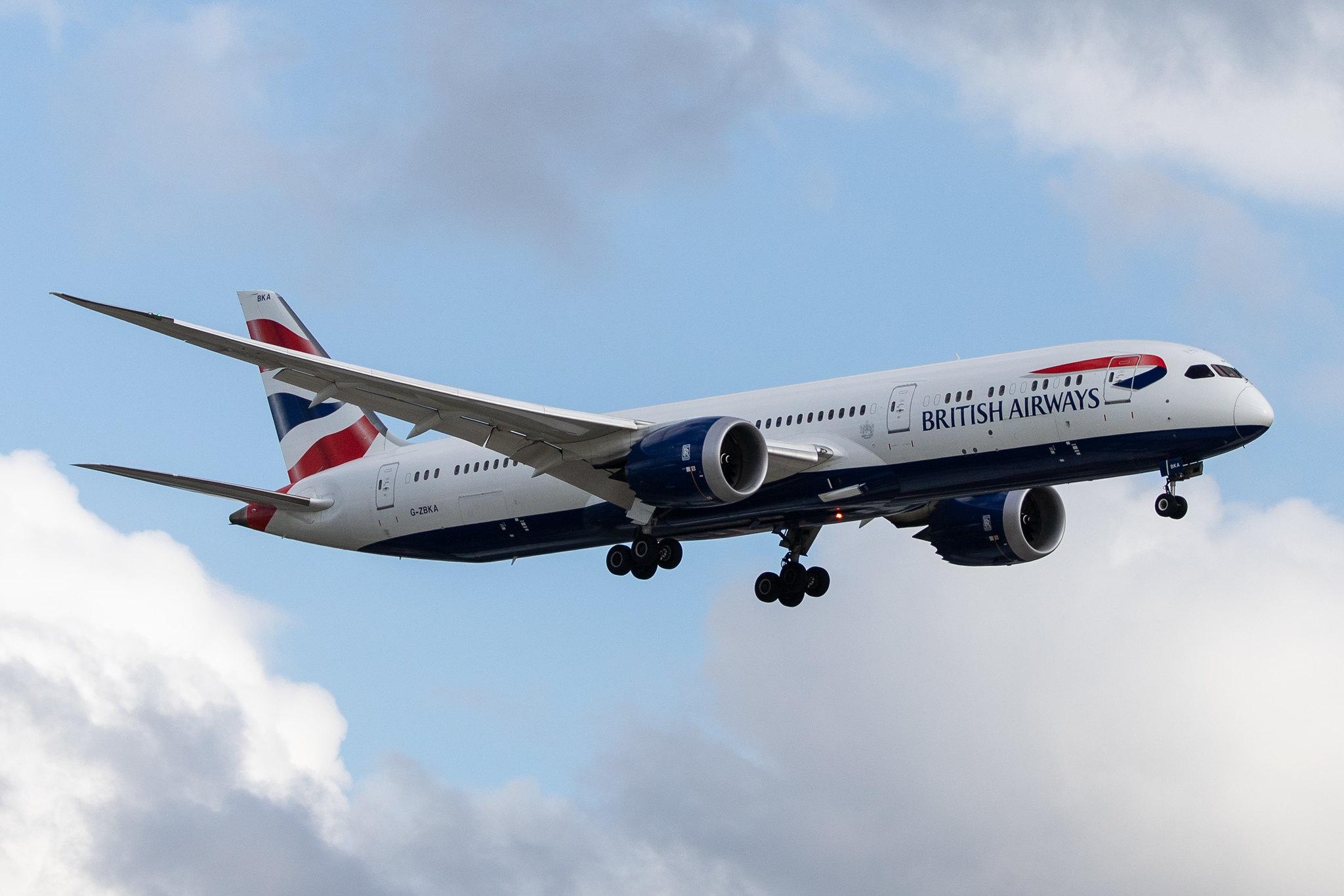 London Heathrow Airport: British Airways (BA / BAW) |  Boeing 787-9 Dreamliner B789 | G-ZBKA | MSN 38616