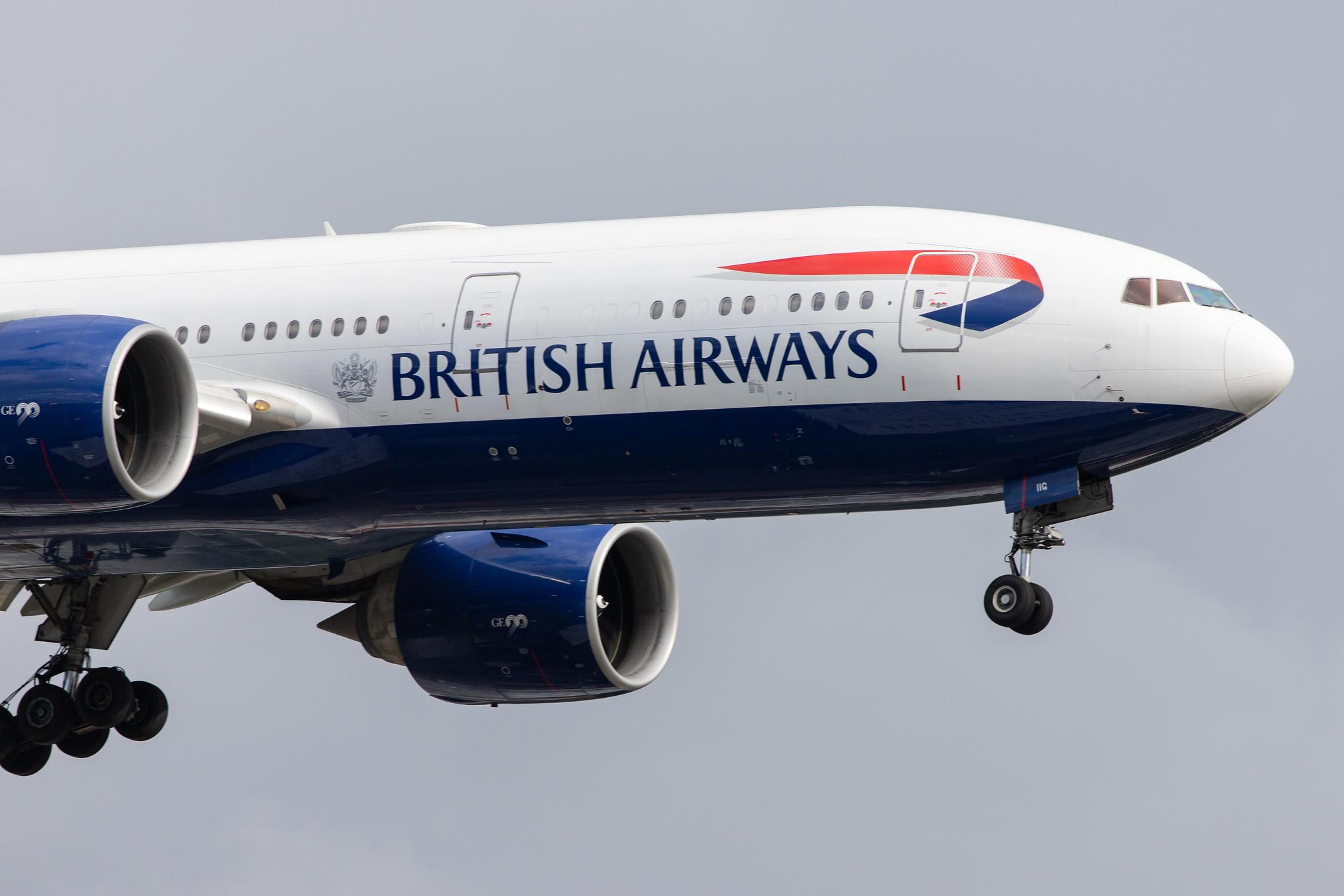 London Heathrow Airport: British Airways (BA / BAW) |  Boeing 777-236(ER) B772 | G-VIIG | MSN 27489