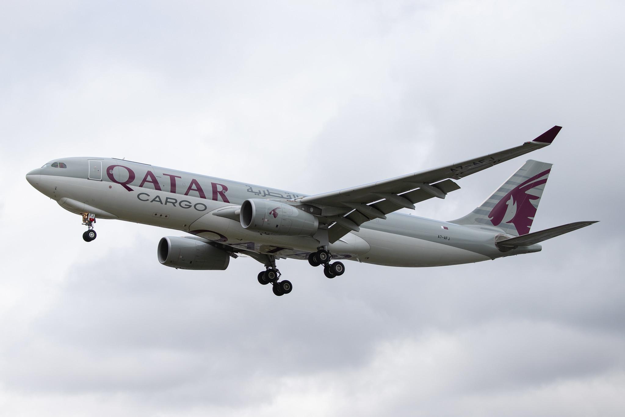 Qatar Cargo (QR / QTR) | Operator: Qatar Airways |  Airbus A330-243F A332 | A7-AFJ | MSN 1708