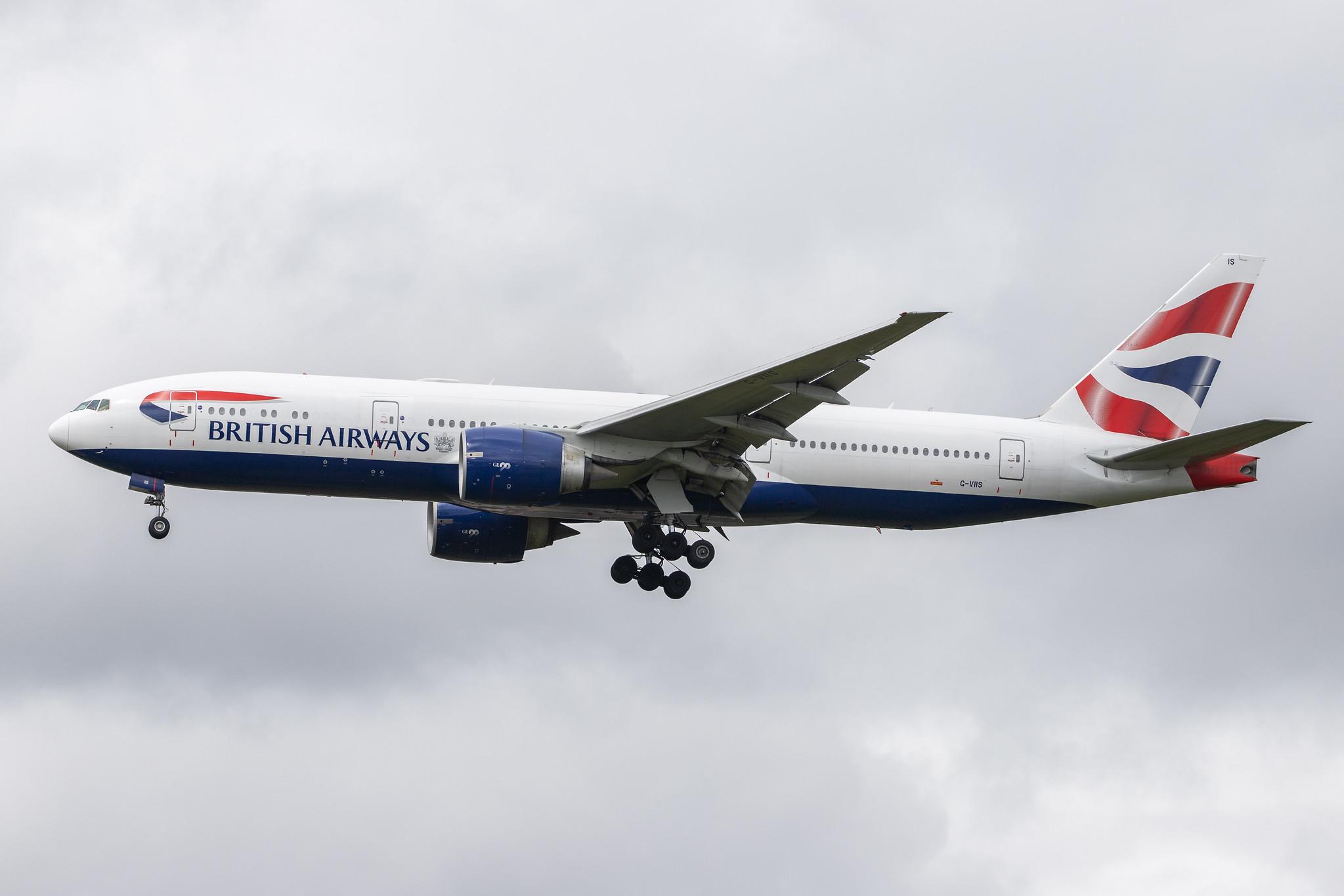 London Heathrow Airport: British Airways (BA / BAW) |  Boeing 777-236(ER) B772 | G-VIIS | MSN 29323