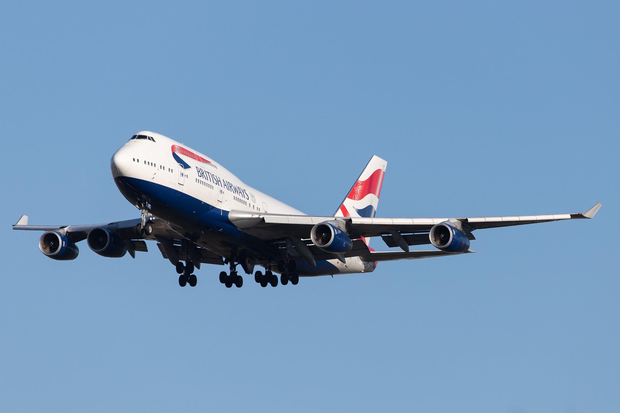 London Heathrow Airport: British Airways (BA / BAW) |  Boeing 747-436 B744 | G-CIVT | MSN 25821