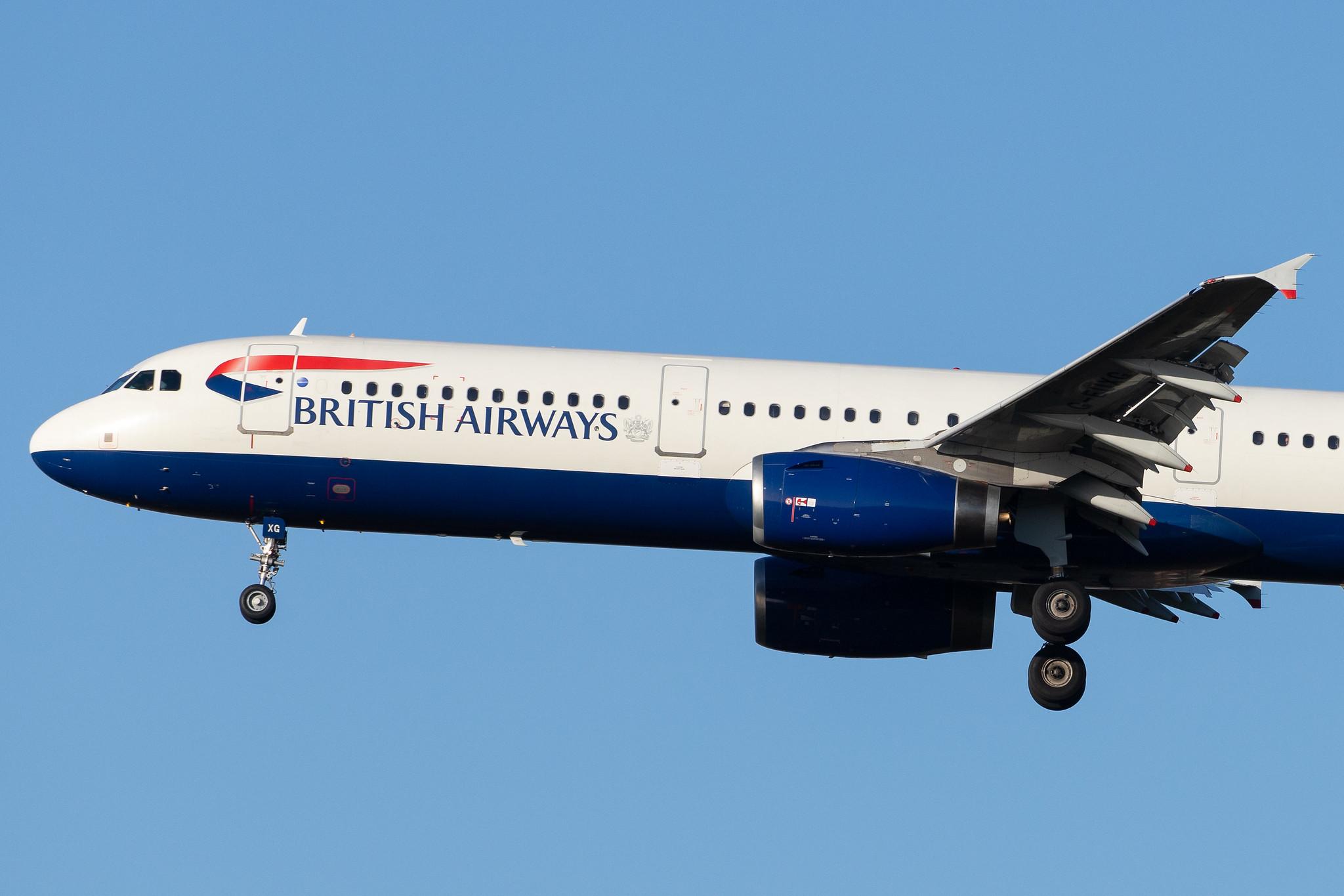 London Heathrow Airport: British Airways (BA / BAW) |  Airbus A321-231 A321 | G-EUXG | MSN 2351