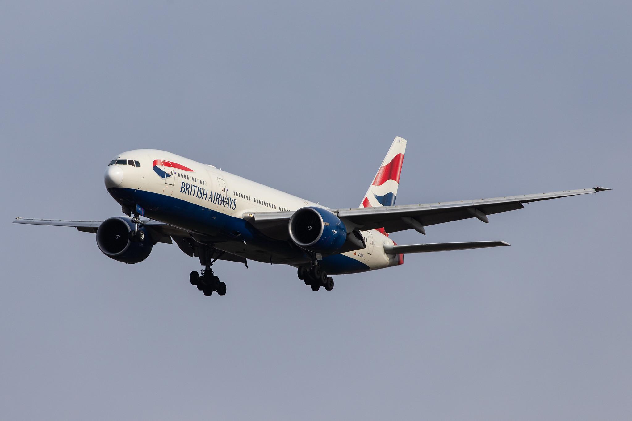 London Heathrow Airport: British Airways (BA / BAW) |  Boeing 777-236(ER) B772 | G-VIIA | MSN 27483