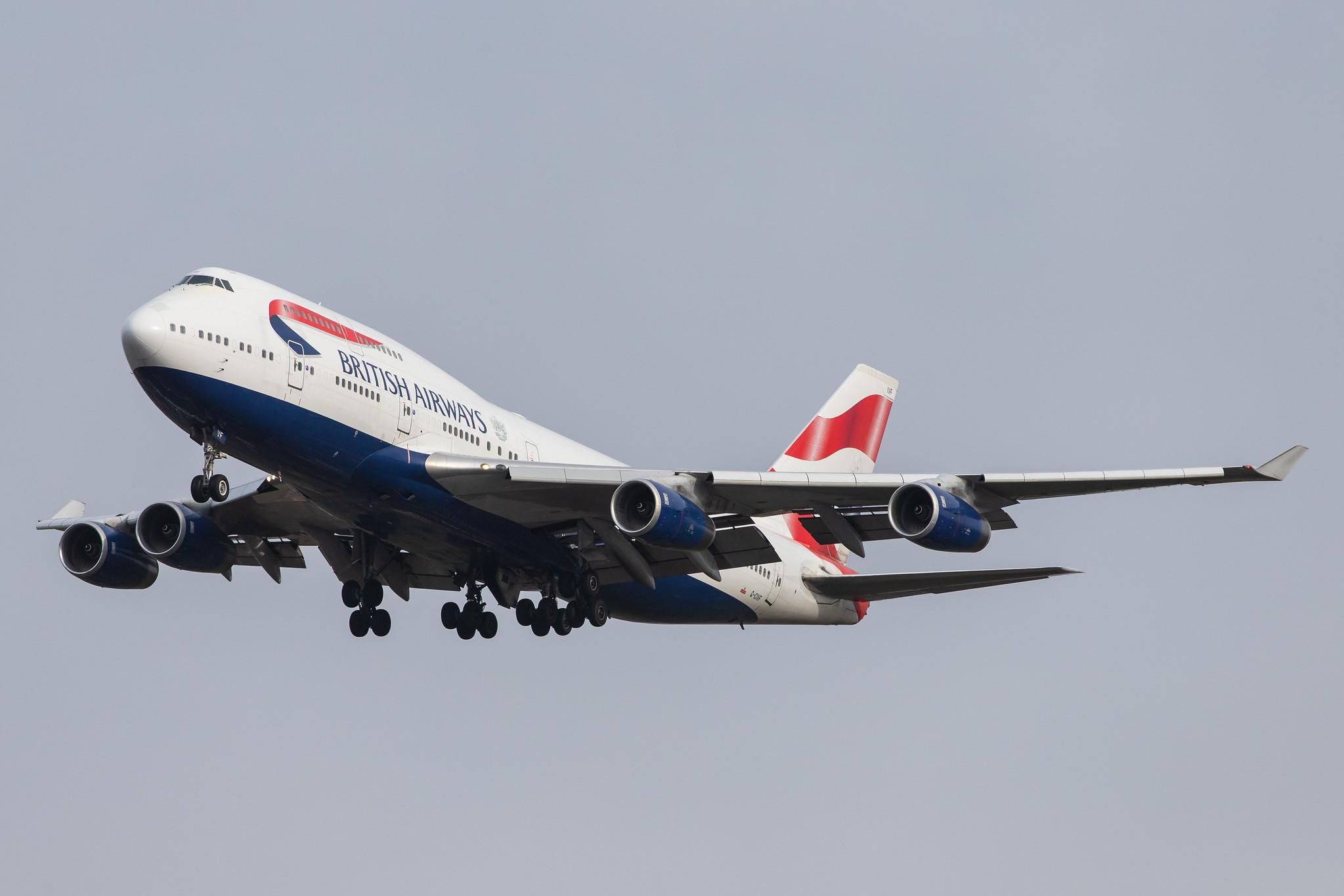 London Heathrow Airport: British Airways (BA / BAW) |  Boeing 747-436 B744 | G-CIVF | MSN 25434