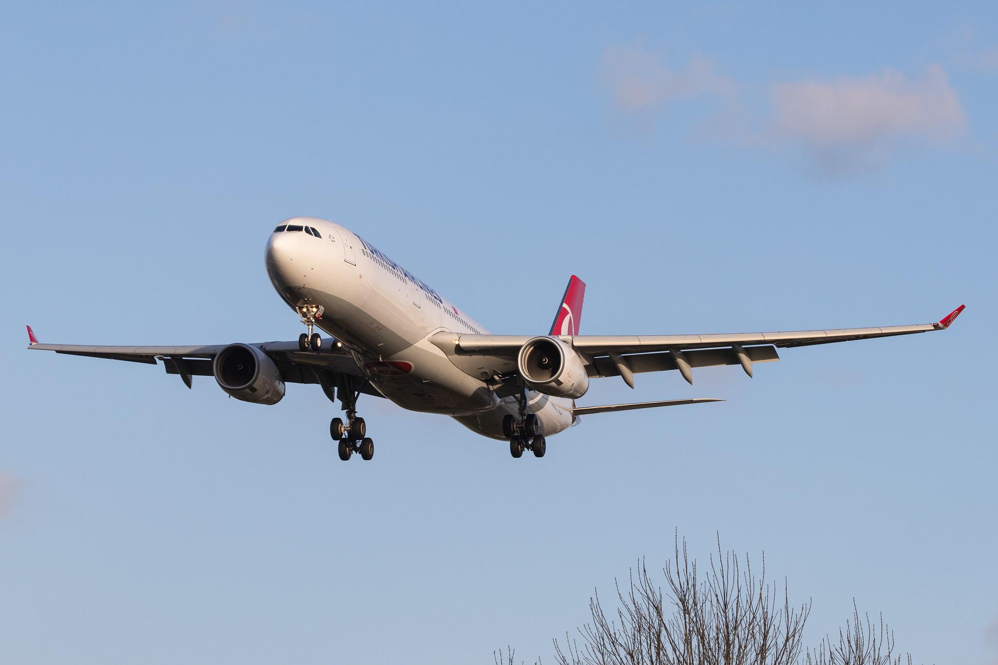 London Heathrow Airport: Turkish Airlines (TK / THY) |  Airbus A330-343 A333 | TC-LOC | MSN 1542