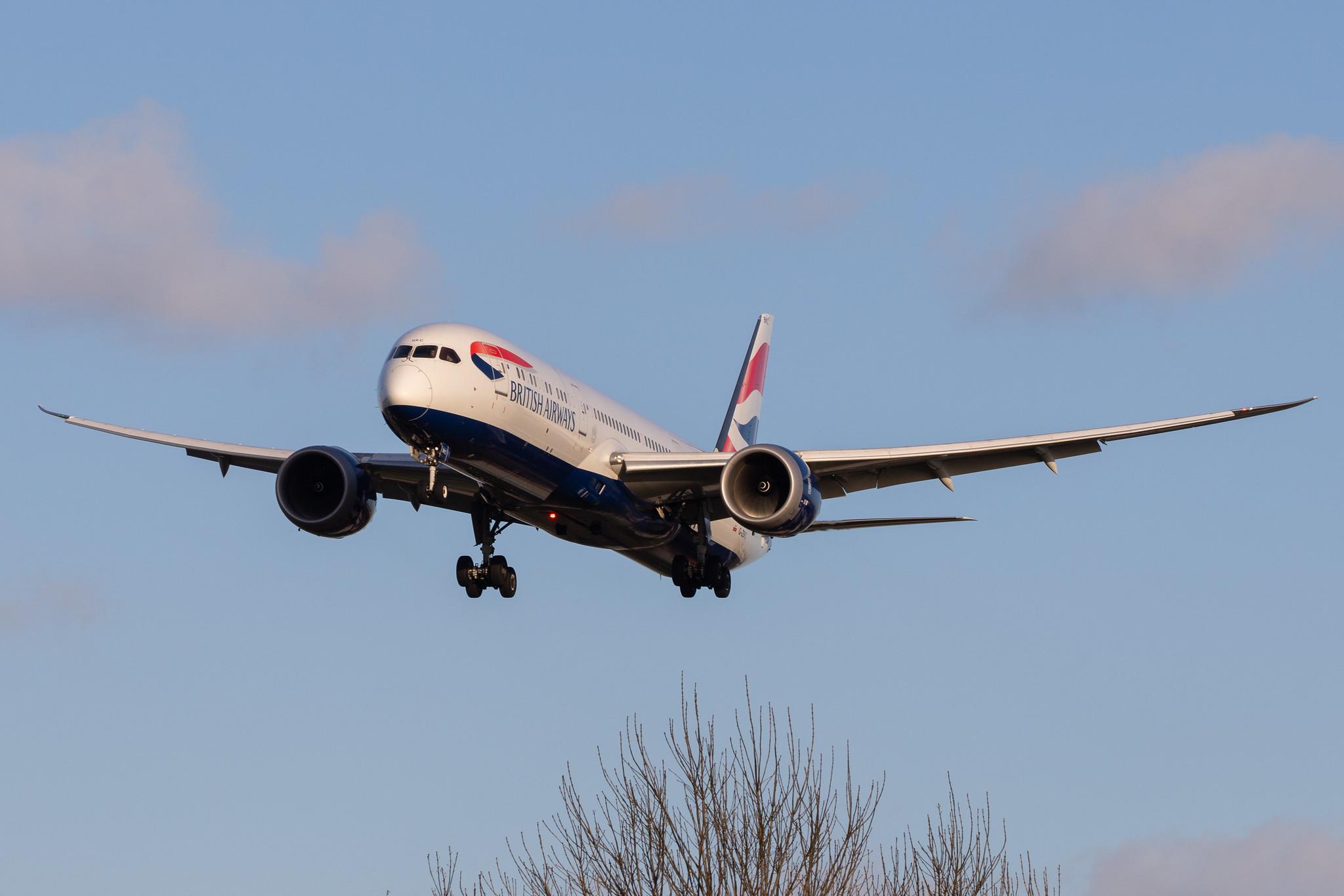 London Heathrow Airport: British Airways (BA / BAW) |  Boeing 787-9 Dreamliner B789 | G-ZBKC | MSN 38621