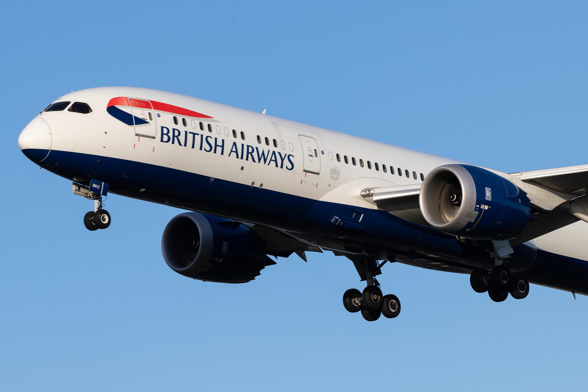 London Heathrow Airport: British Airways (BA / BAW) |  Boeing 787-9 Dreamliner B789 | G-ZBKC | MSN 38621