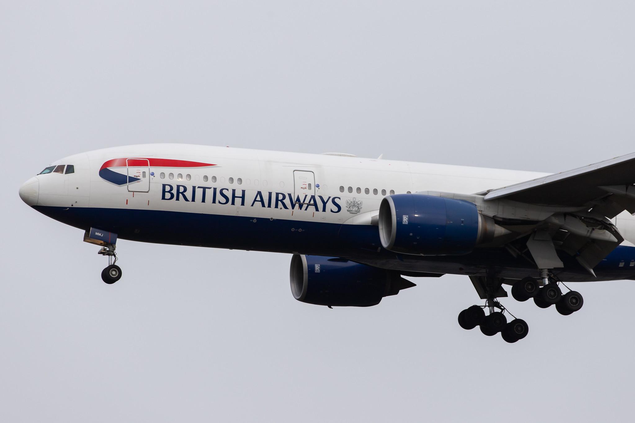London Heathrow Airport: British Airways (BA / BAW) |  Boeing 777-236(ER) B772 | G-YMMJ | MSN 30311