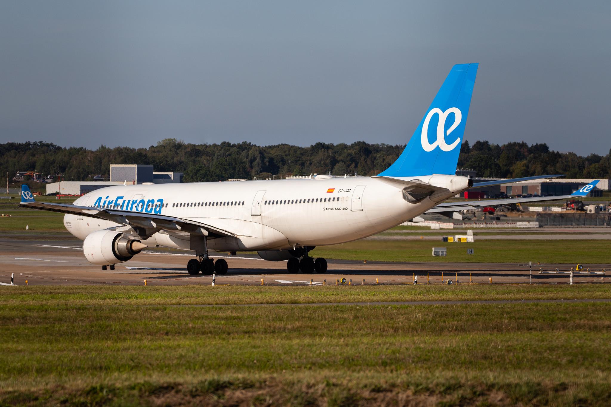 Hamburg Airport: Air Europa (UX / AEA) |  Airbus A330-202 A332 | EC-JQG | MSN 0745