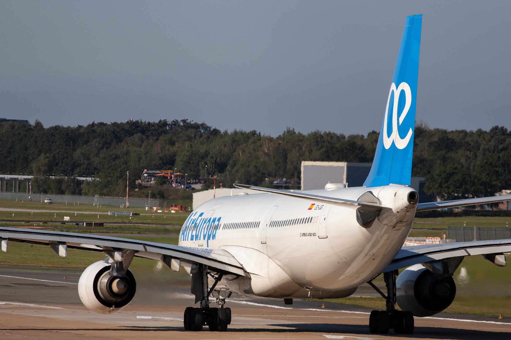 Hamburg Airport: Air Europa (UX / AEA) |  Airbus A330-202 A332 | EC-JQG | MSN 0745