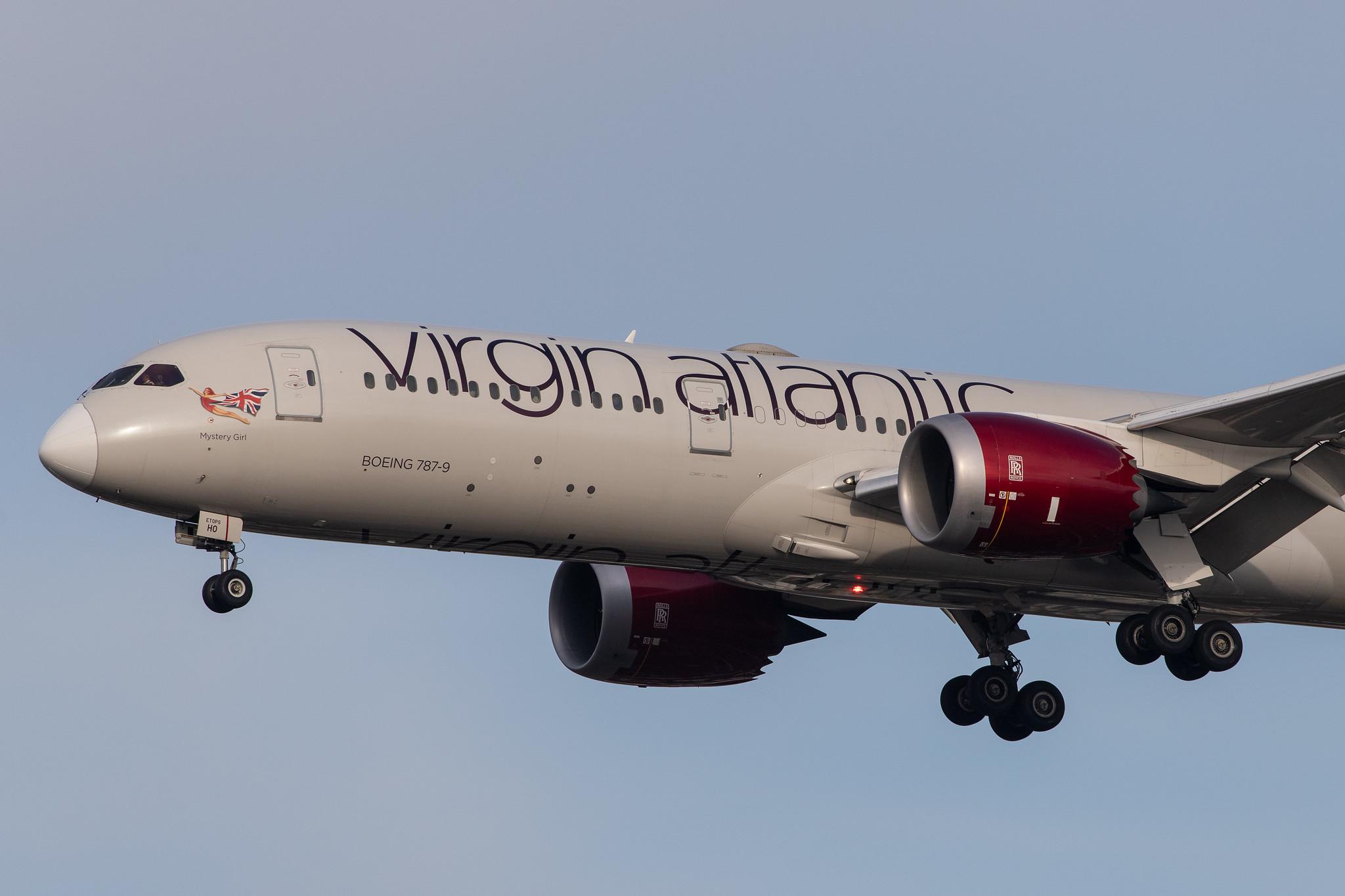London Heathrow Airport: Virgin Atlantic (VS / VIR) |  Boeing 787-9 Dreamliner B789 | G-VWHO | MSN 37971