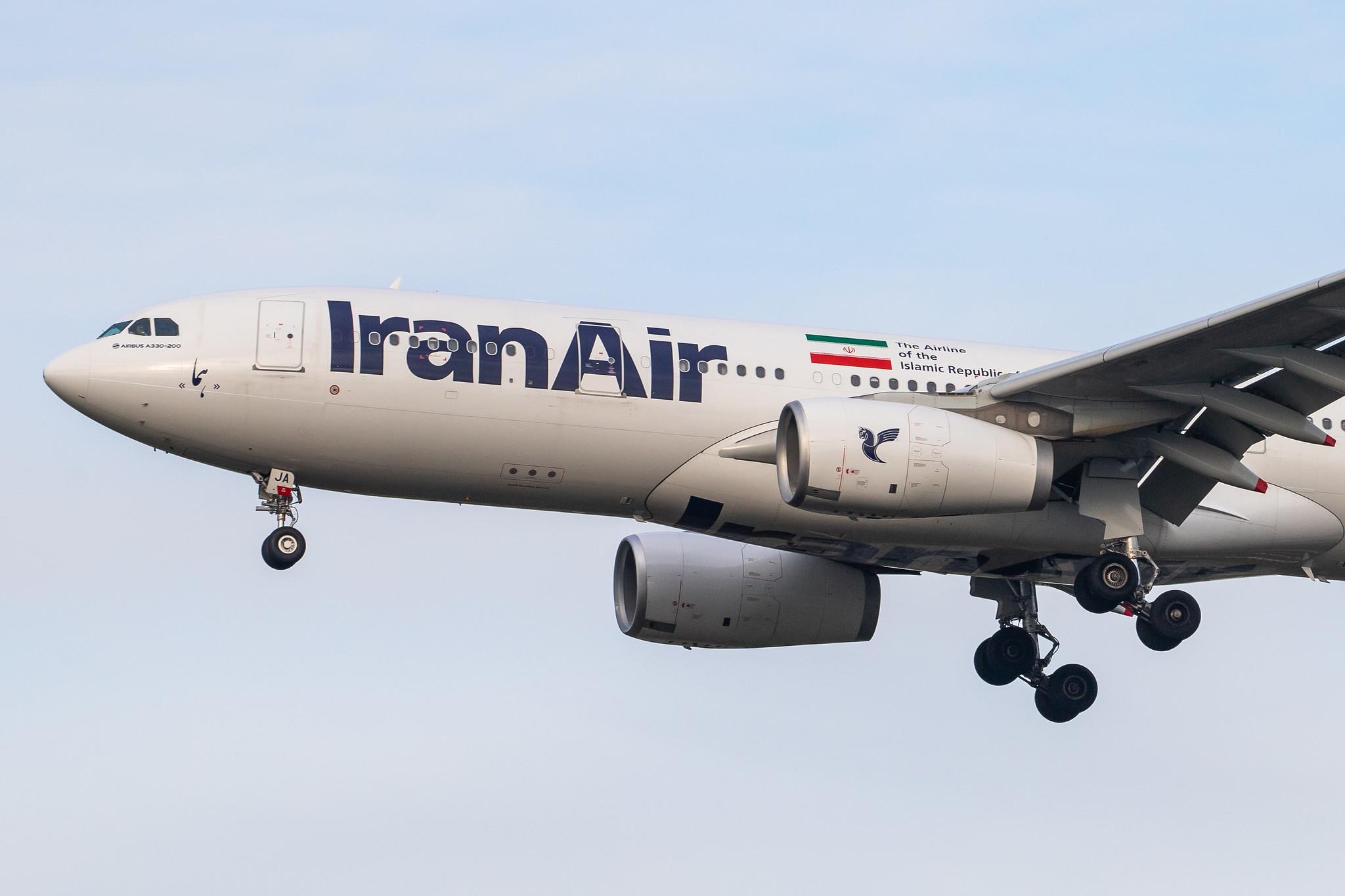 London Heathrow Airport: Iran Air (IR / IRA) |  Airbus A330-200 A332 | EP-IJA | MSN 1540