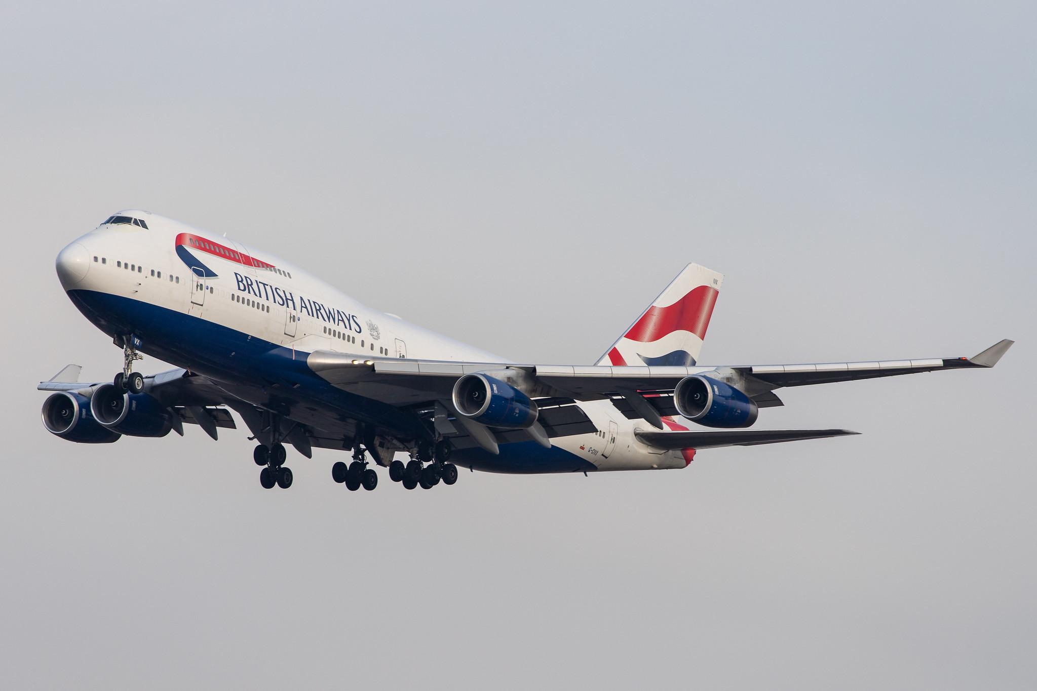 London Heathrow Airport: British Airways (BA / BAW) |  Boeing 747-436 B744 | G-CIVX | MSN 28852