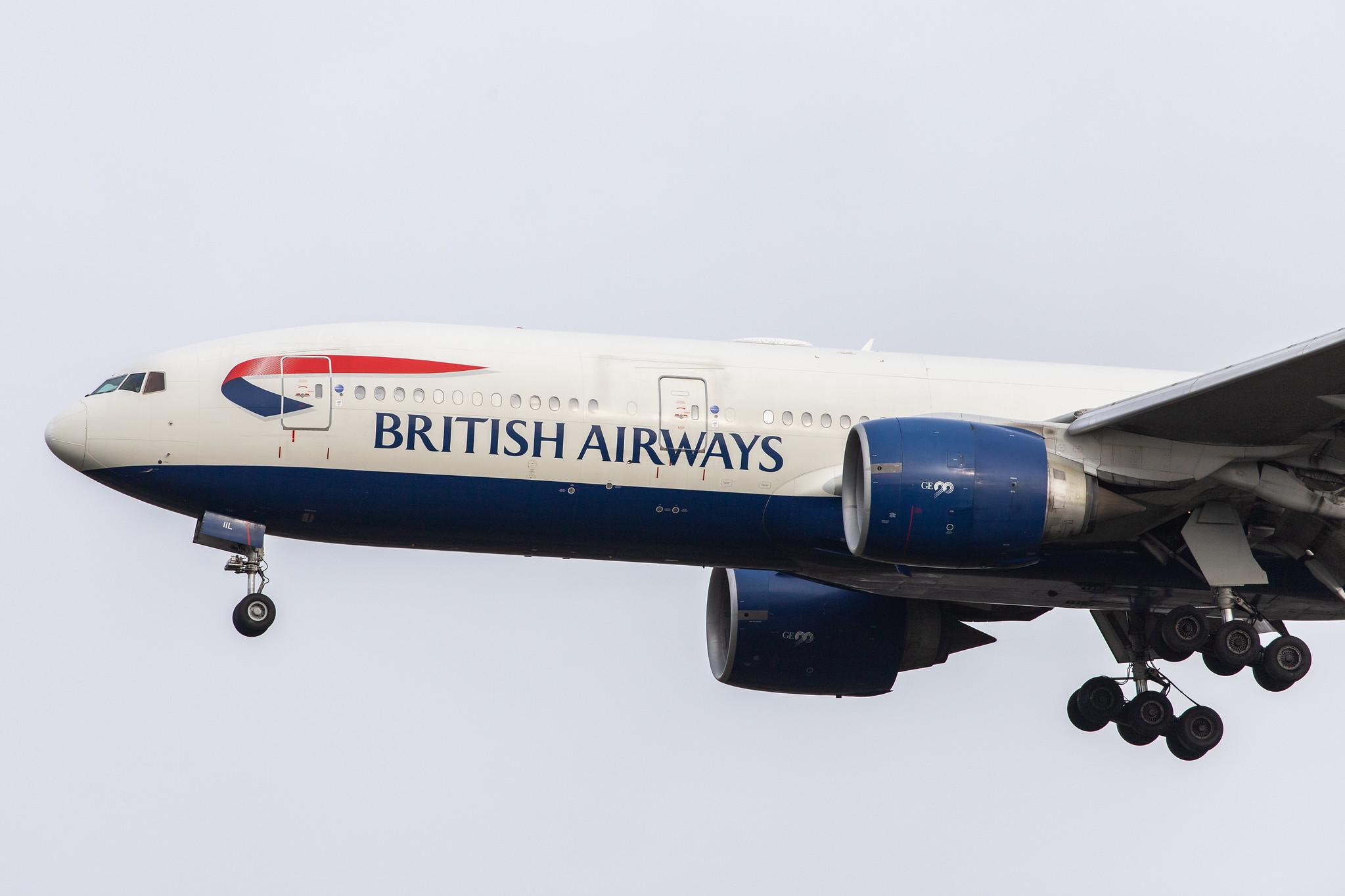 London Heathrow Airport: British Airways (BA / BAW) |  Boeing 777-236(ER) B772 | G-VIIL | MSN 27493