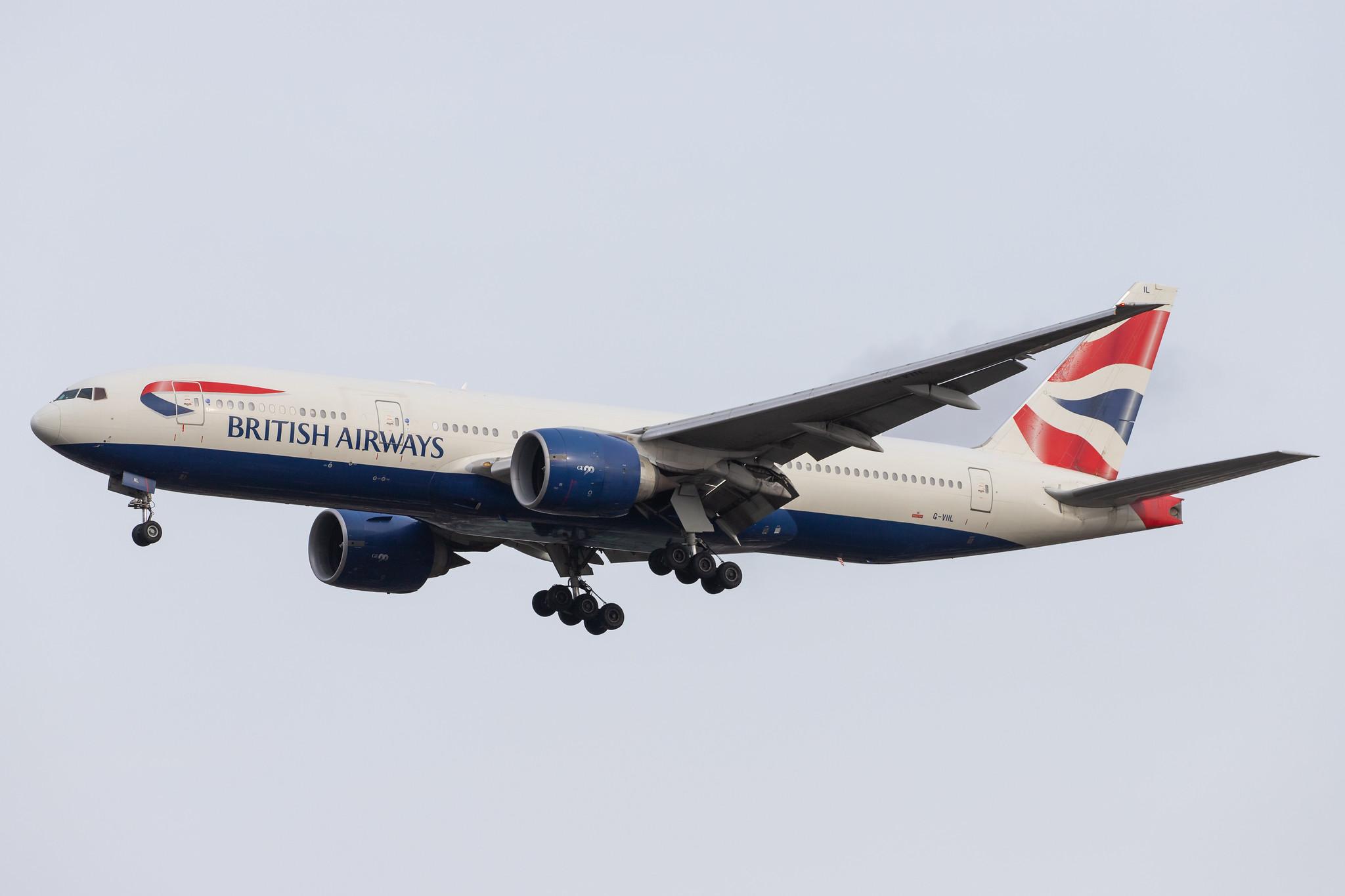 London Heathrow Airport: British Airways (BA / BAW) |  Boeing 777-236(ER) B772 | G-VIIL | MSN 27493