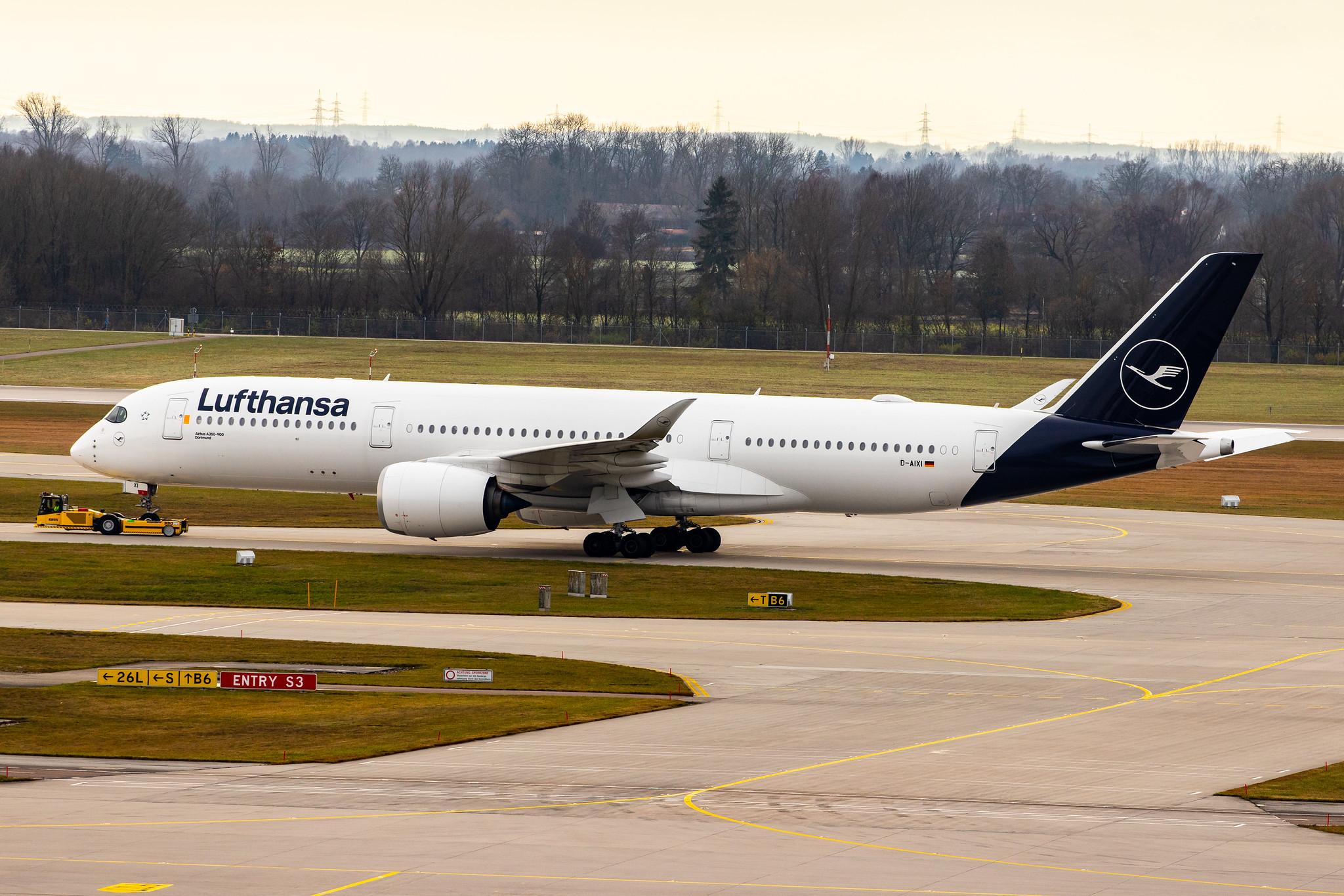 Munich Airport: Lufthansa (LH / DLH) |  Airbus A350-941 A359 | D-AIXI | MSN 202