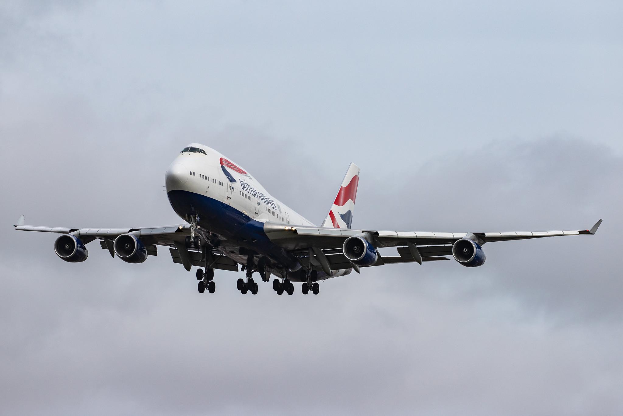 London Heathrow Airport: British Airways (BA / BAW) |  Boeing 747-436 B744 | G-CIVS | MSN 28851