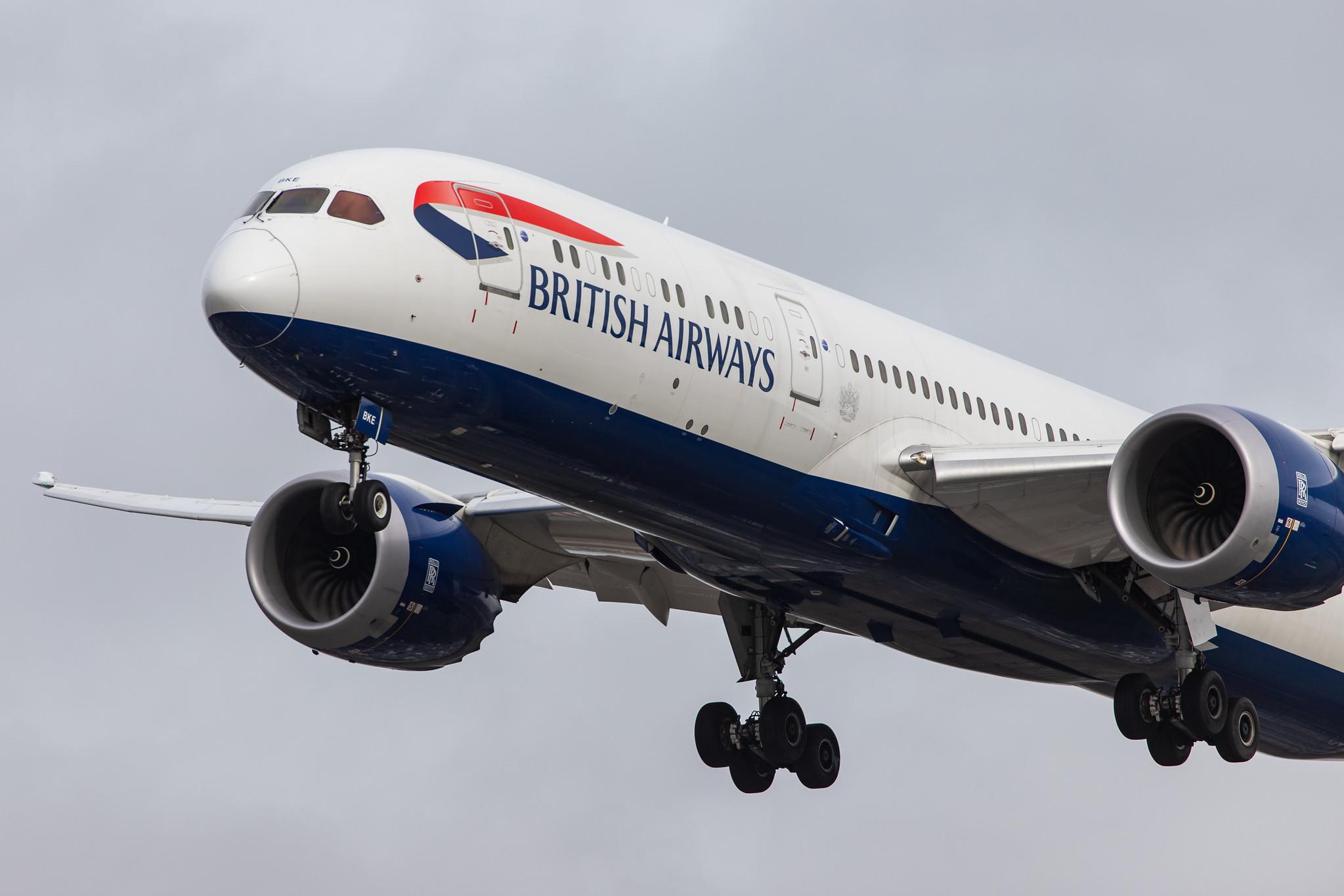 London Heathrow Airport: British Airways (BA / BAW) |  Boeing 787-9 Dreamliner B789 | G-ZBKE | MSN 38620