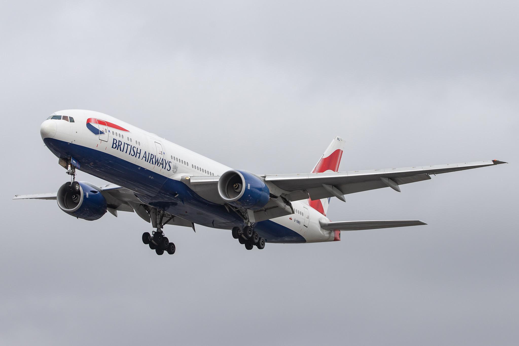 London Heathrow Airport: British Airways (BA / BAW) |  Boeing 777-236(ER) B772 | G-YMMJ | MSN 30311