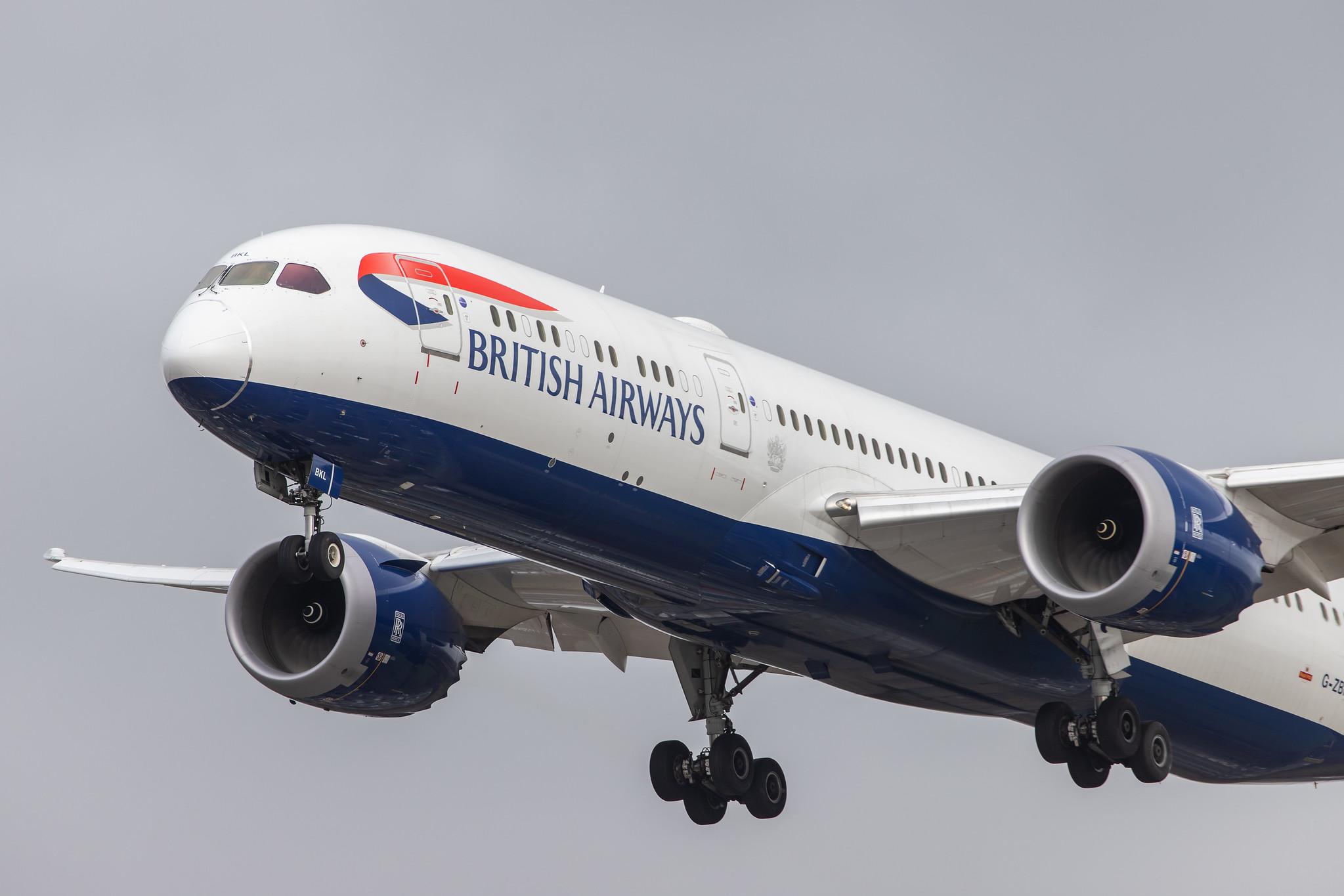 London Heathrow Airport: British Airways (BA / BAW) |  Boeing 787-9 Dreamliner B789 | G-ZBKL | MSN 38628