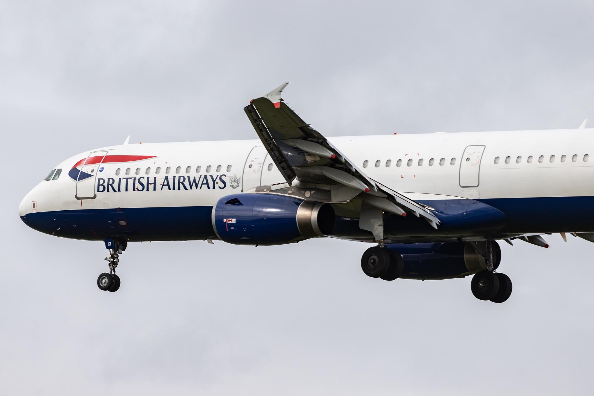 London Heathrow Airport: British Airways (BA / BAW) |  Airbus A321-231 A321 | G-EUXI | MSN 2536