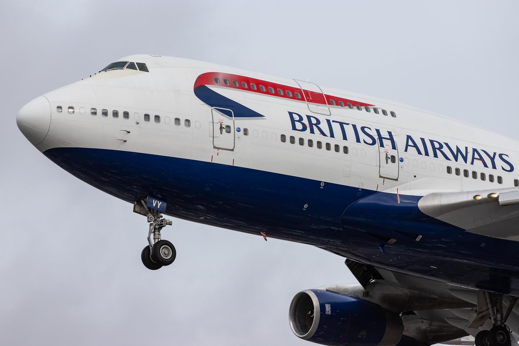 London Heathrow Airport: British Airways (BA / BAW) |  Boeing 747-436 B744 | G-CIVY | MSN 28853
