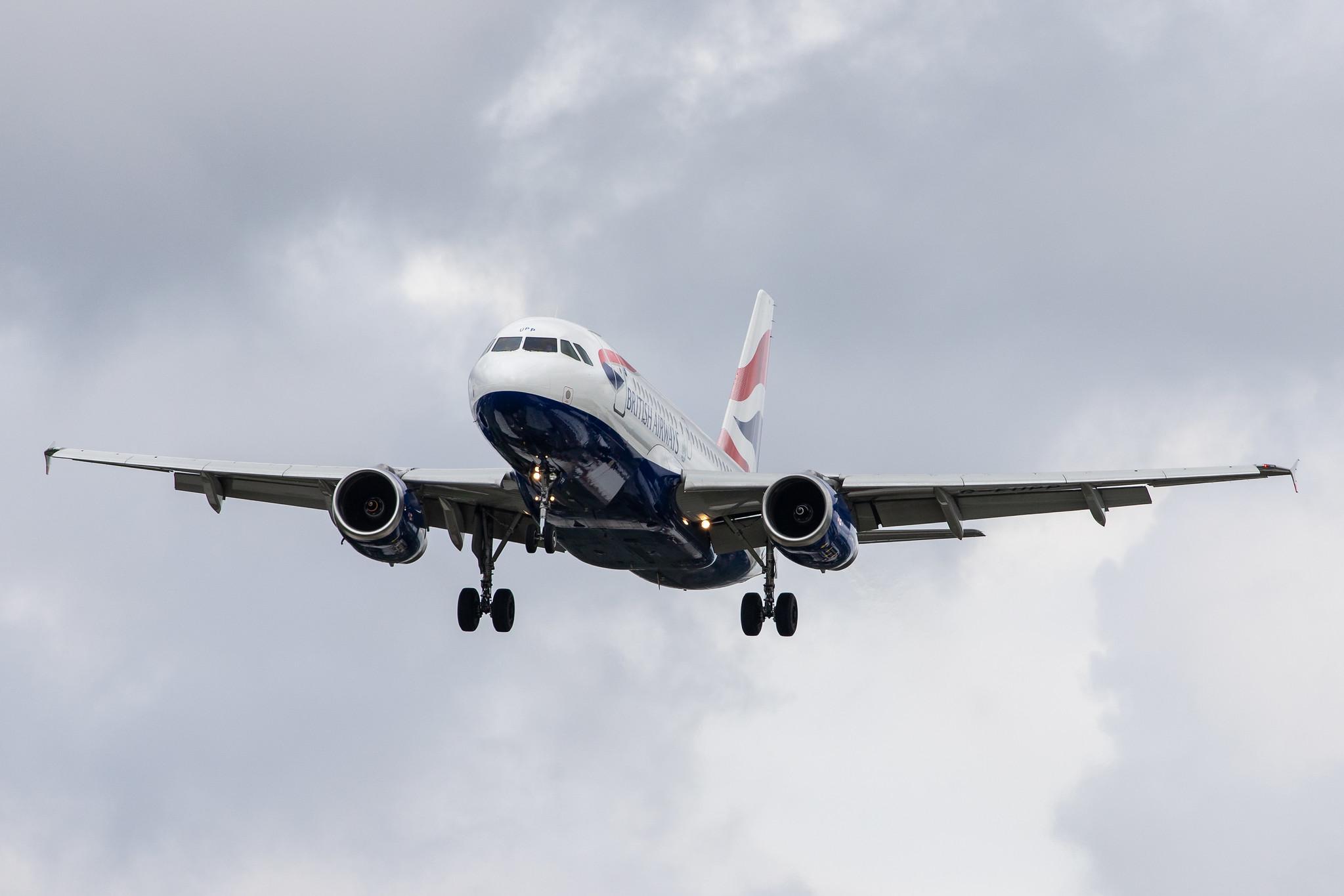 London Heathrow Airport: British Airways (BA / BAW) |  Airbus A319-131 A319 | G-EUPP | MSN 1295