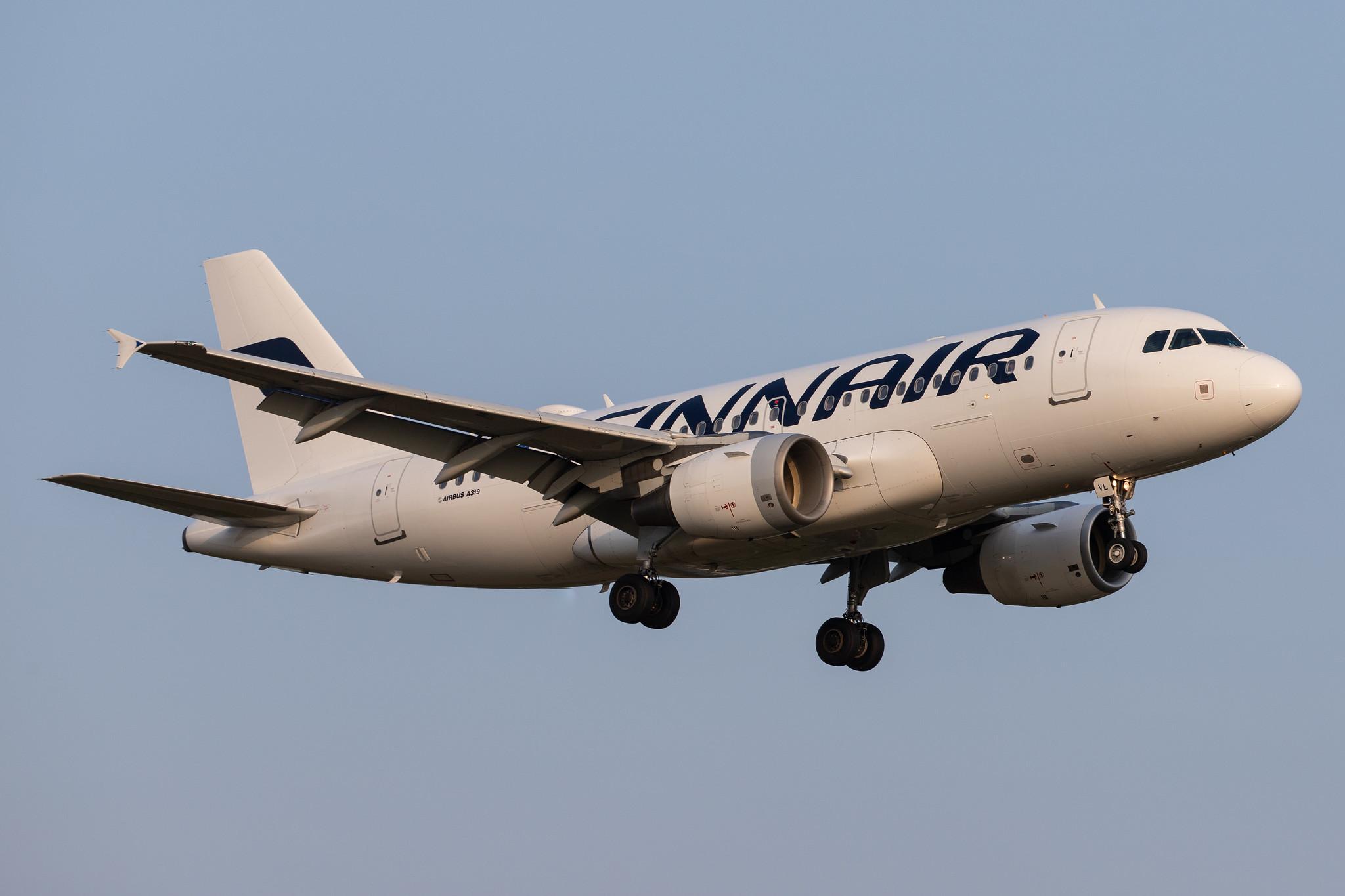 Hamburg Airport: Finnair (AY / FIN) |  Airbus A319-112 A319 | OH-LVL | MSN 2266