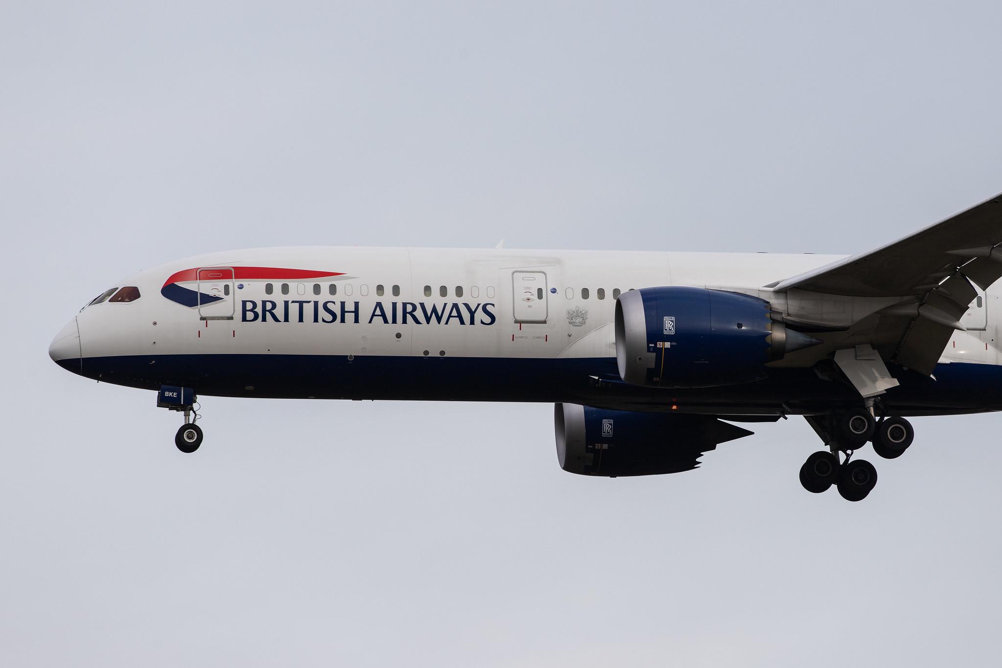 London Heathrow Airport: British Airways (BA / BAW) |  Boeing 787-9 Dreamliner B789 | G-ZBKE | MSN 38620