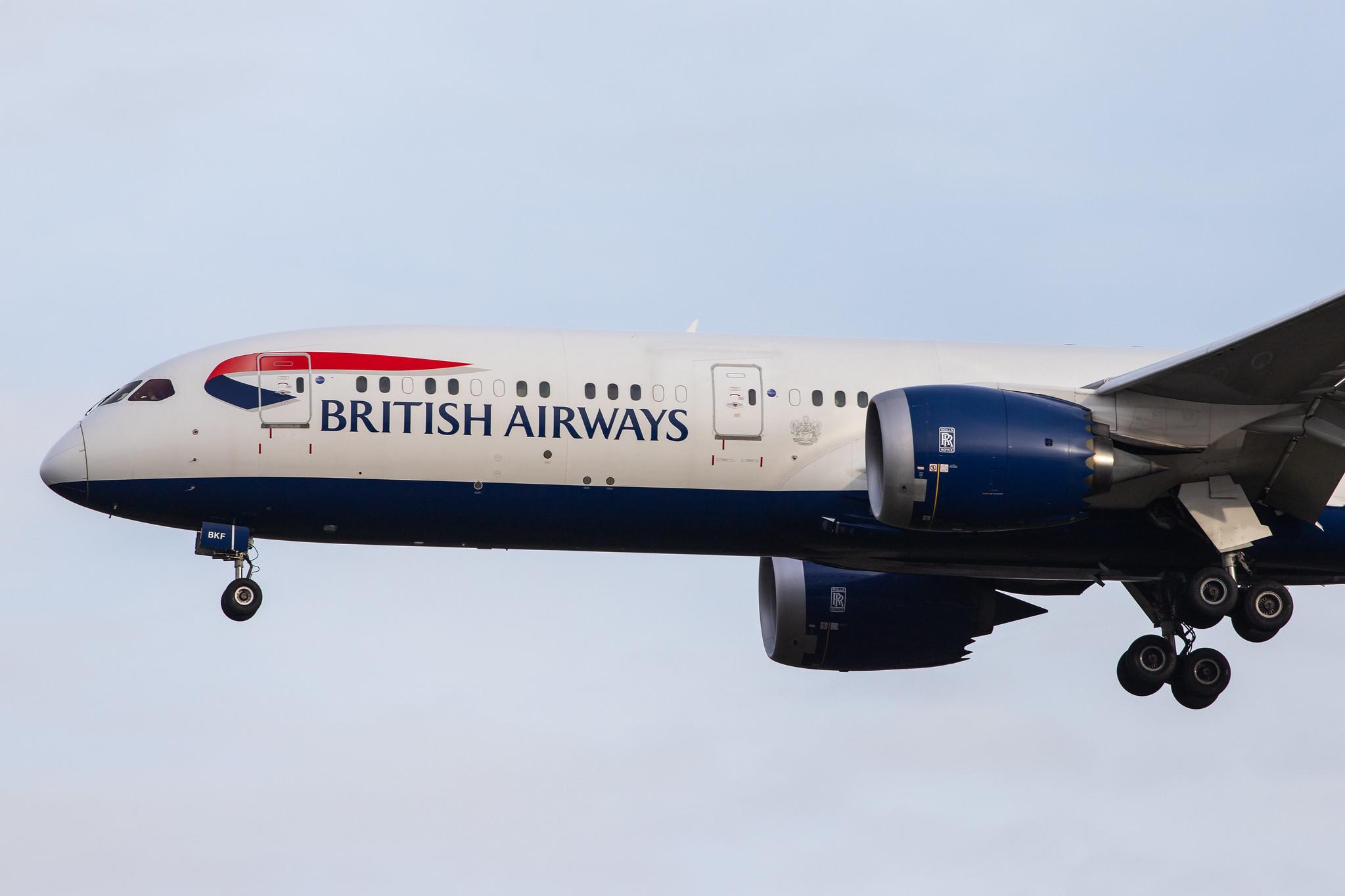 London Heathrow Airport: British Airways (BA / BAW) |  Boeing 787-9 Dreamliner B789 | G-ZBKF | MSN 38622